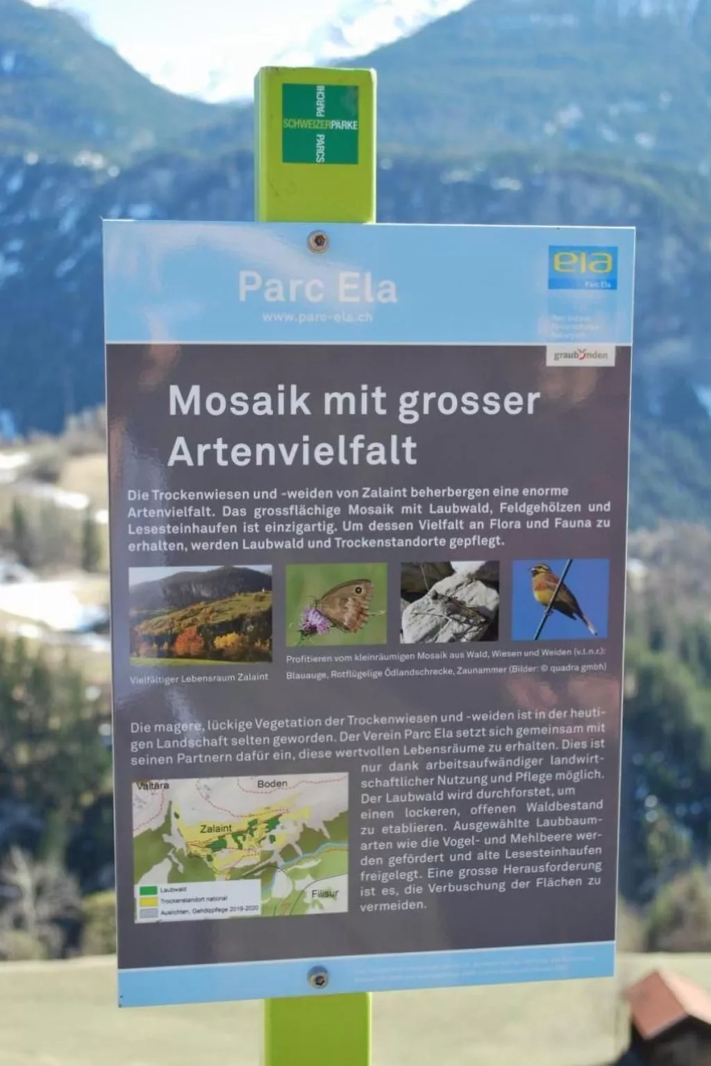 Blick auf herrliche Bergwelt-Image-tags.info