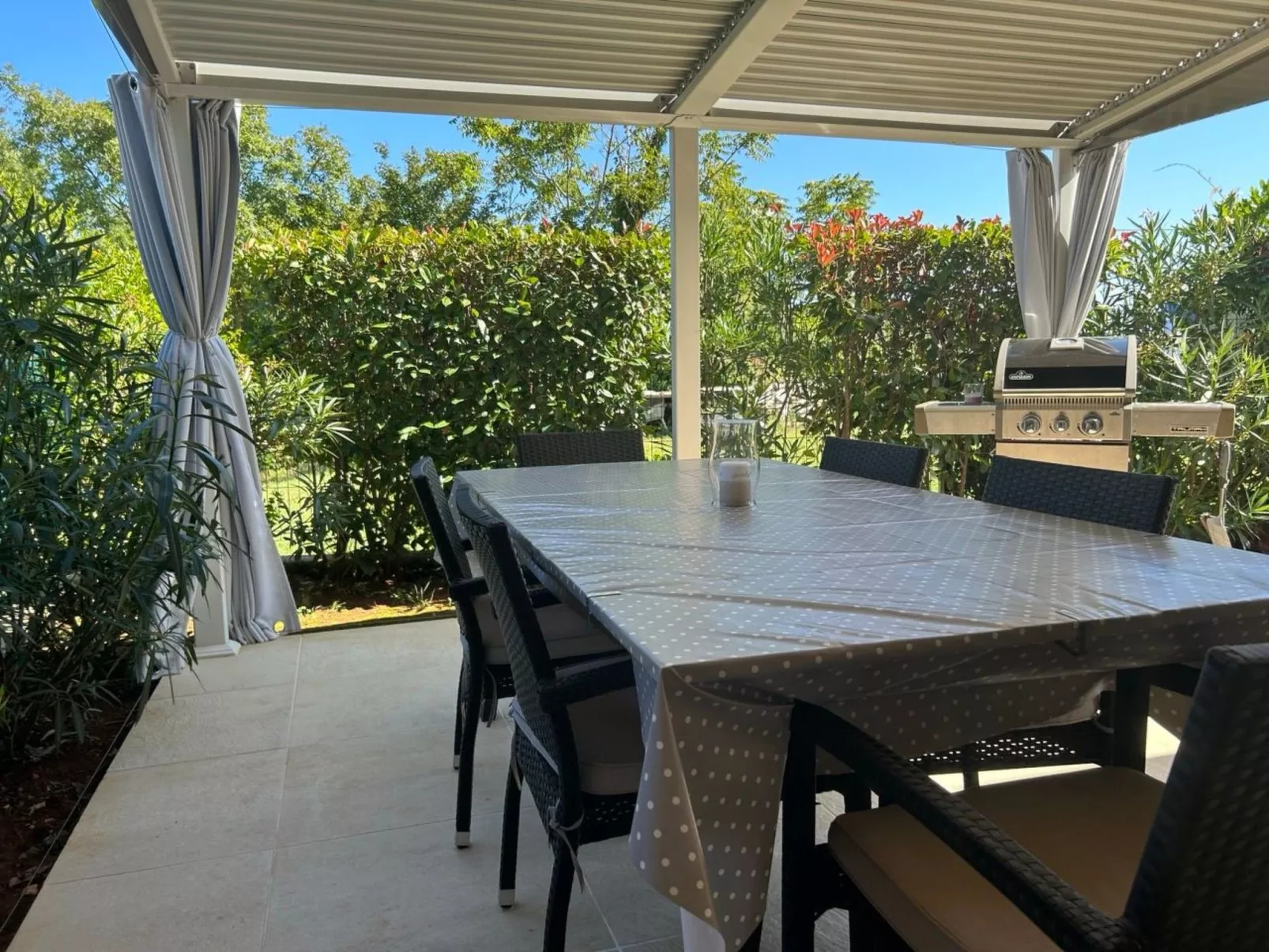 Neues Ferienhaus in Krnica mit Privatem Pool-Buiten