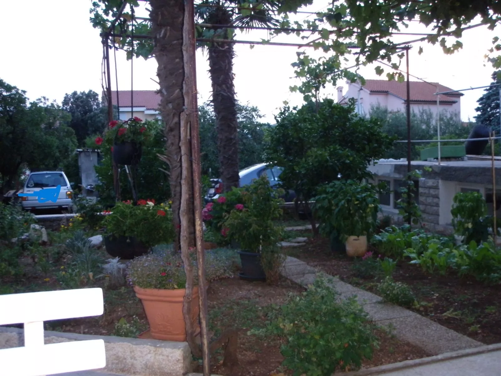 "App žardin" mit Balkon-Binnen