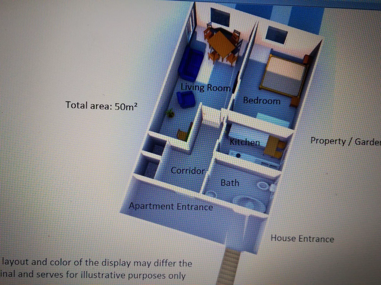 Appartement in Terrasse, ruhige Lage, stadtnah-Binnen