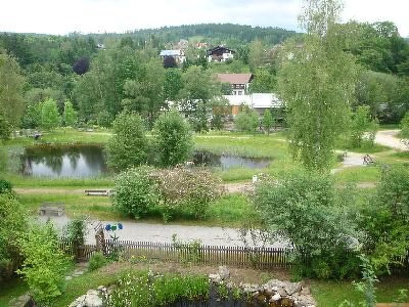 Abendrot in Bayerisch Eisenstein-Buiten