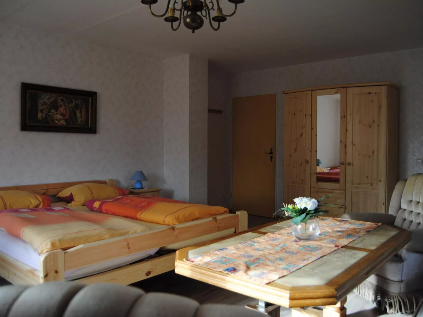 Wohnung in beliebtem Gästehaus mit Fahrradverleih-Binnen