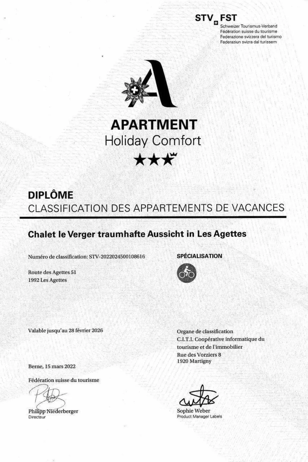 Chalet le Verger-Binnen