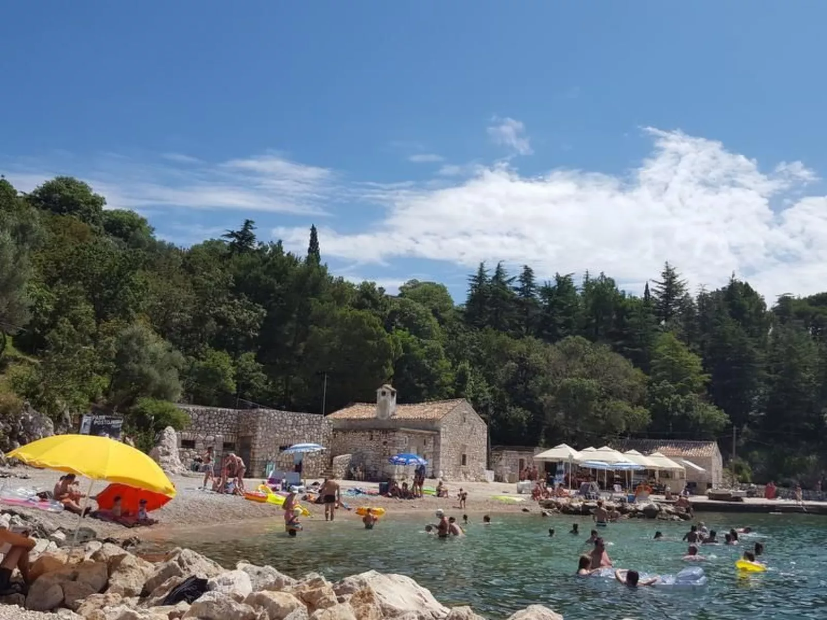 Wohnung in Dramalj, mit Balkon und Meerblick-Buiten