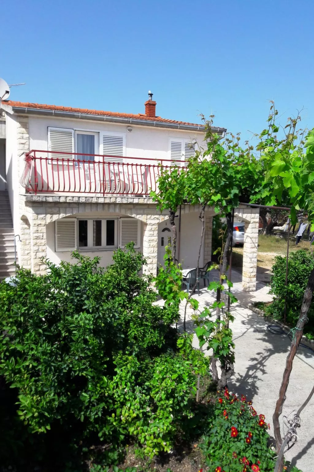 Wohnung direkt am Strand-Buiten