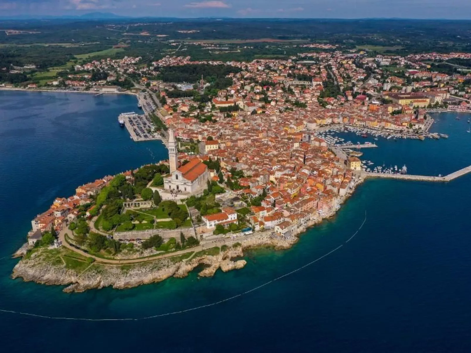 In Rovinj mit privatem Parkplatz-Buiten