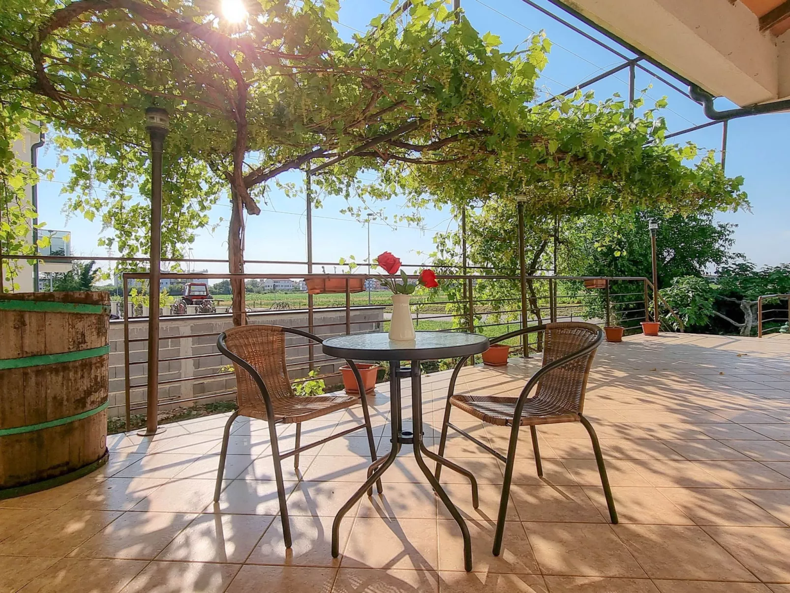 Studio "Dani 3, A2" mit Terrasse-Buiten