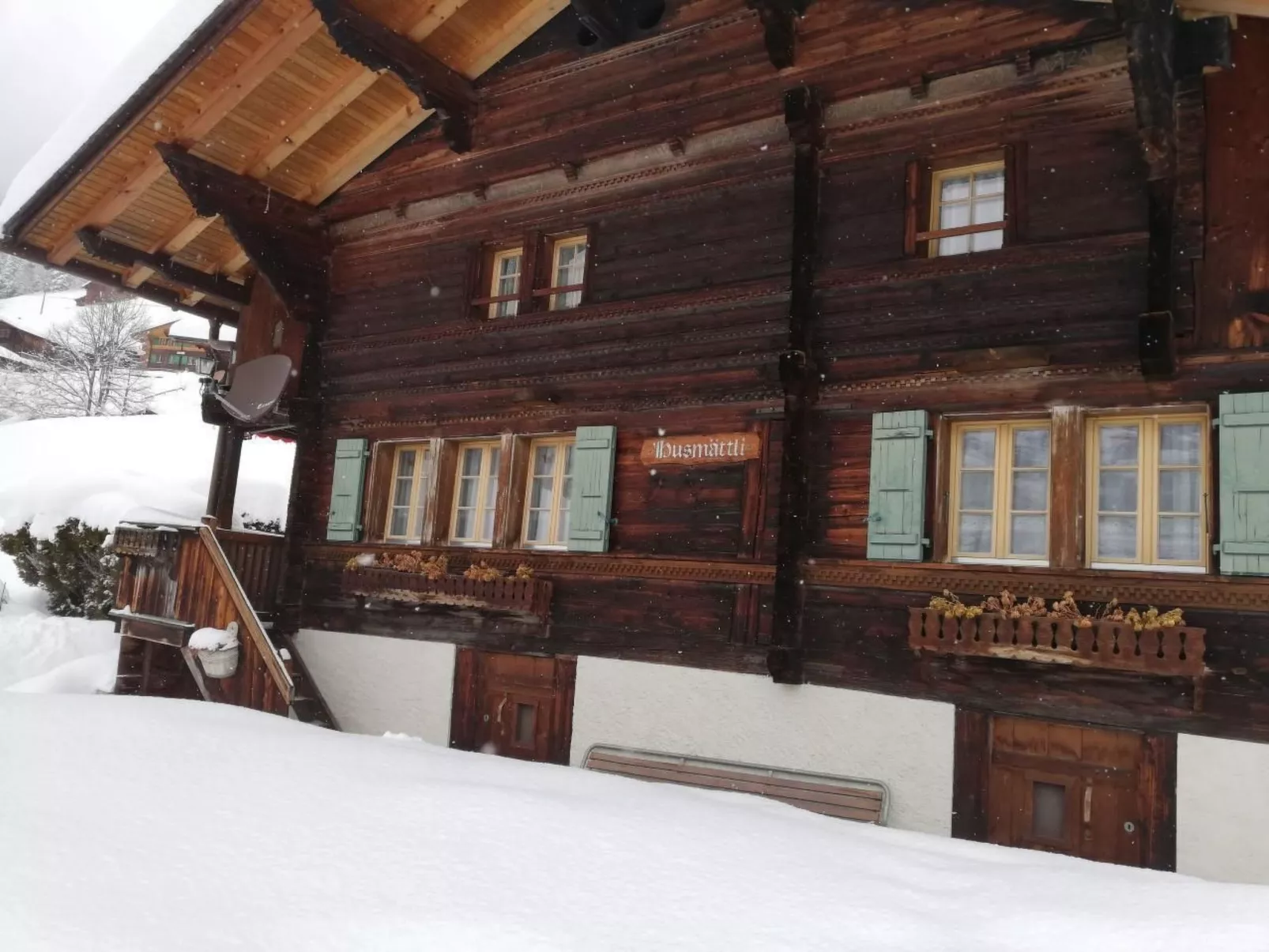 Mit Bergblick-Buiten