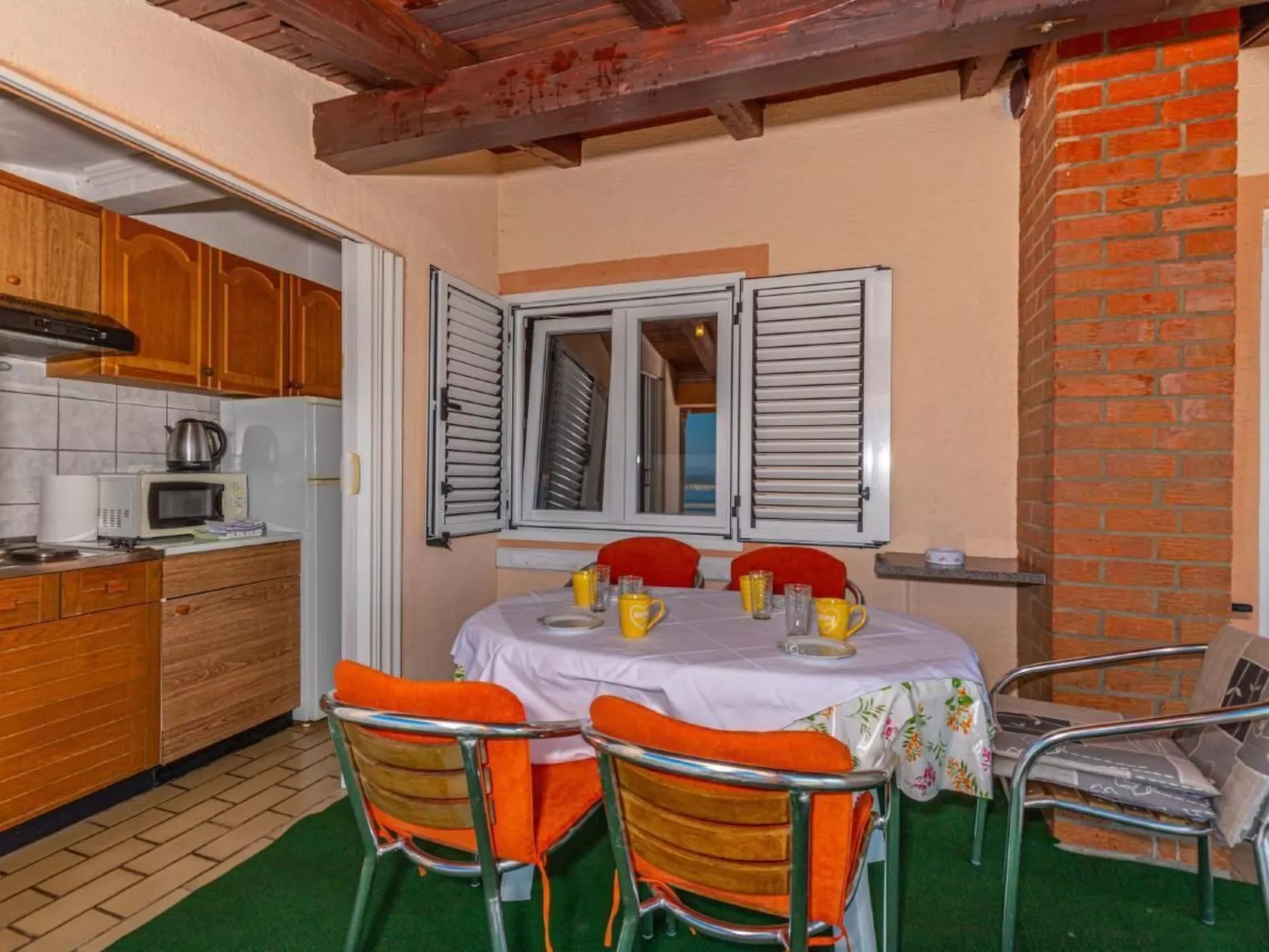 Wunderschöne Ferienwohnung in Dramalj und Meerblick-Binnen