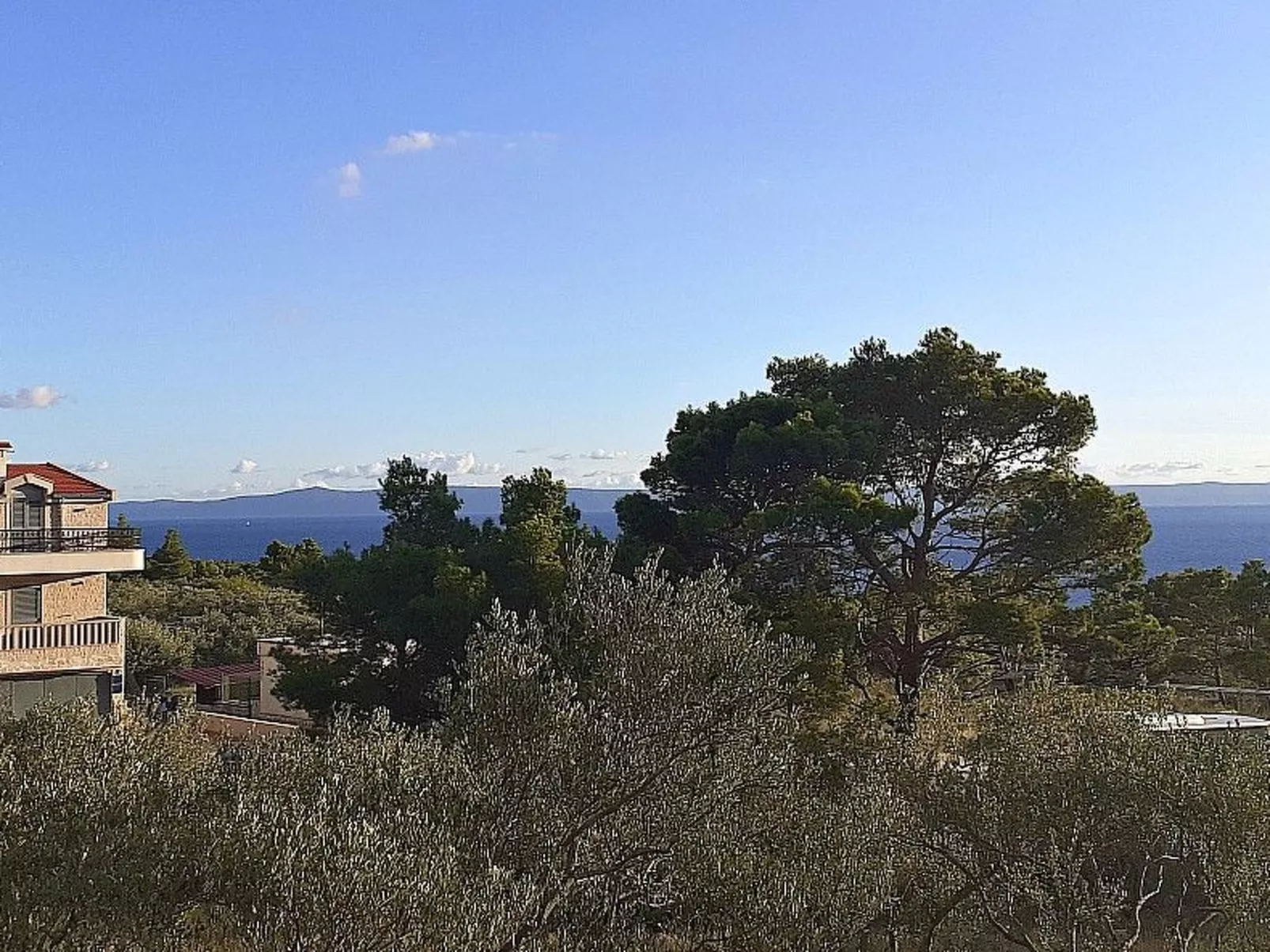 In Baška Voda-Buiten