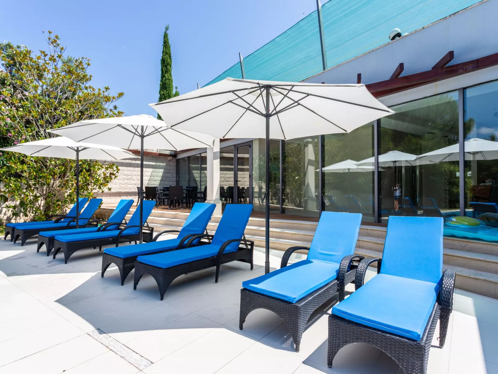 Luxuriöse Ferienwohnung mit Poolblick-Image-tags.info