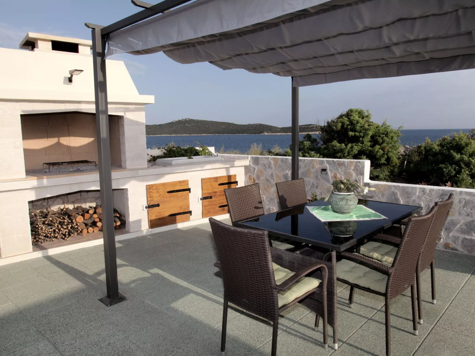 Gemütliches Ferienhaus Anamarija-Buiten