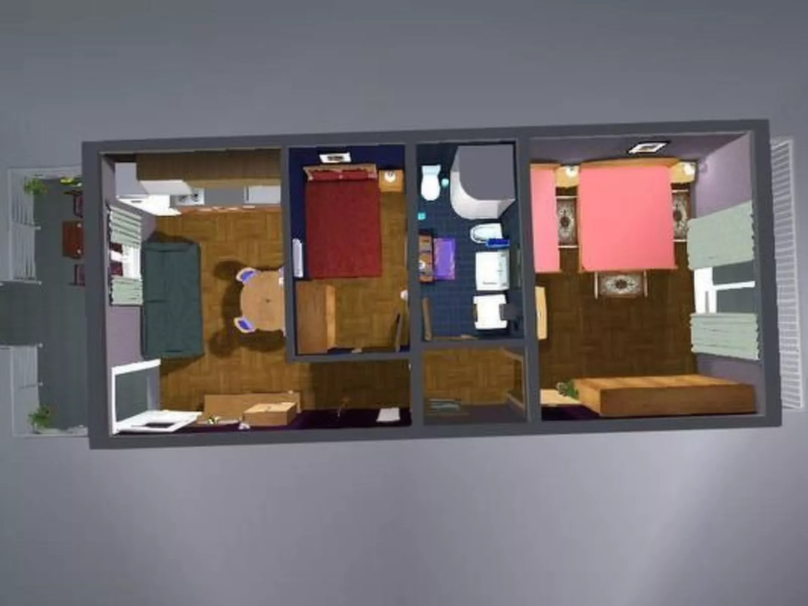 Nette Wohnung in Split mit Terrasse, Gregor von Nin-Nähe-Binnen