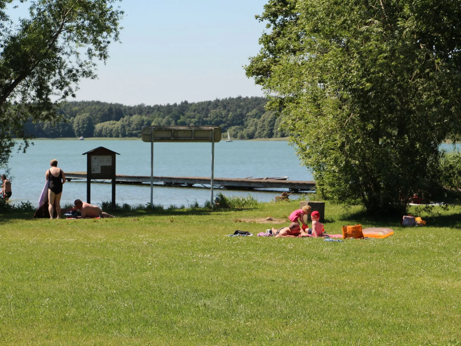 In Hohenlychen mit Grill, Loggia 5-Binnen