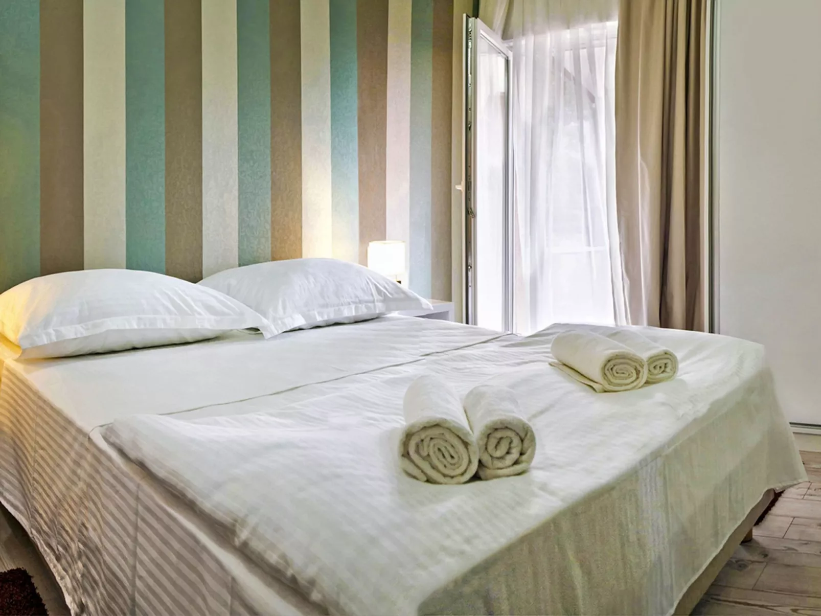 Villa Mosor mit beheiztem Salzwasserpool und Sauna-Binnen