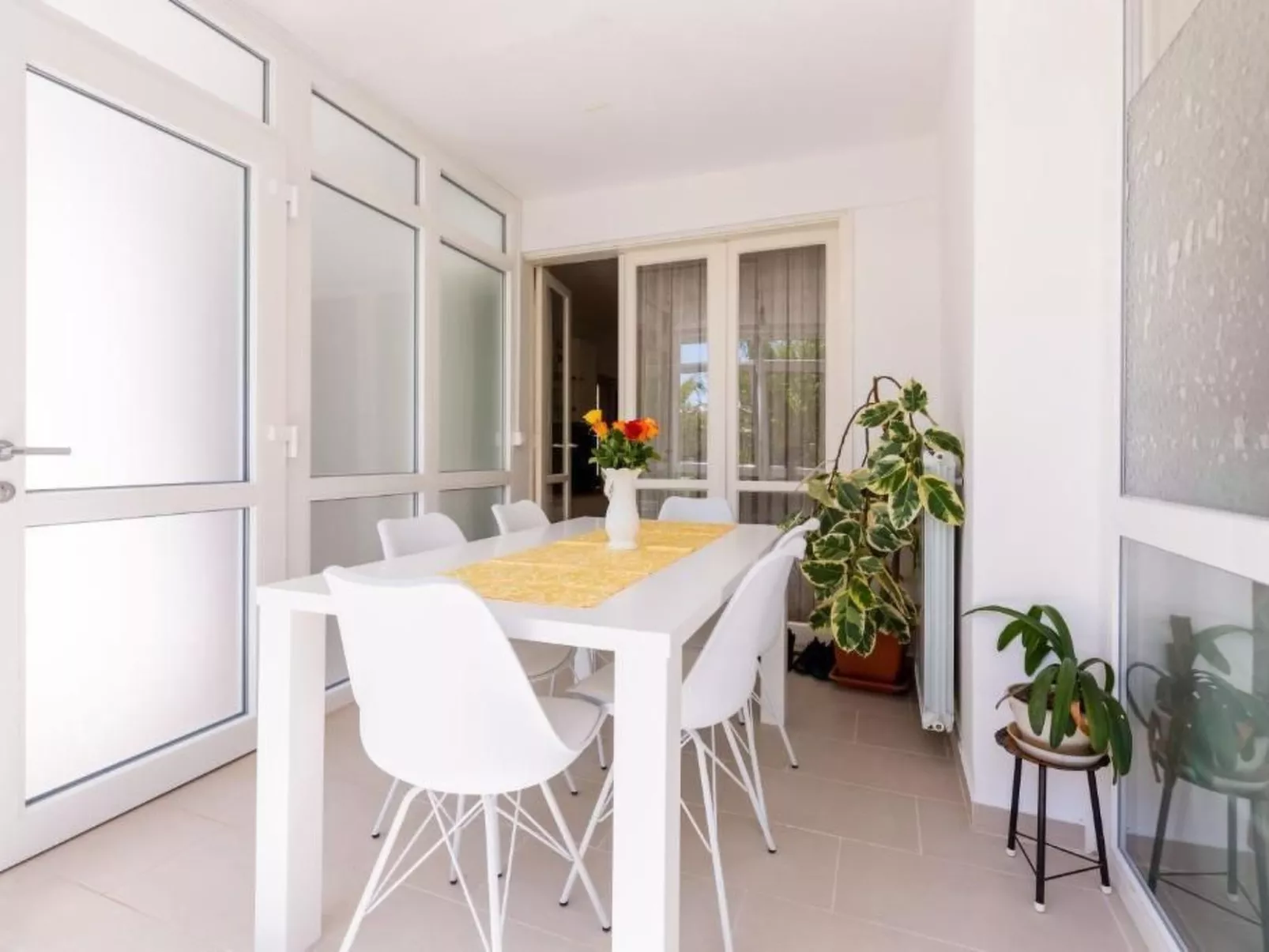 Wohnung in Lucija mit Garten-Binnen