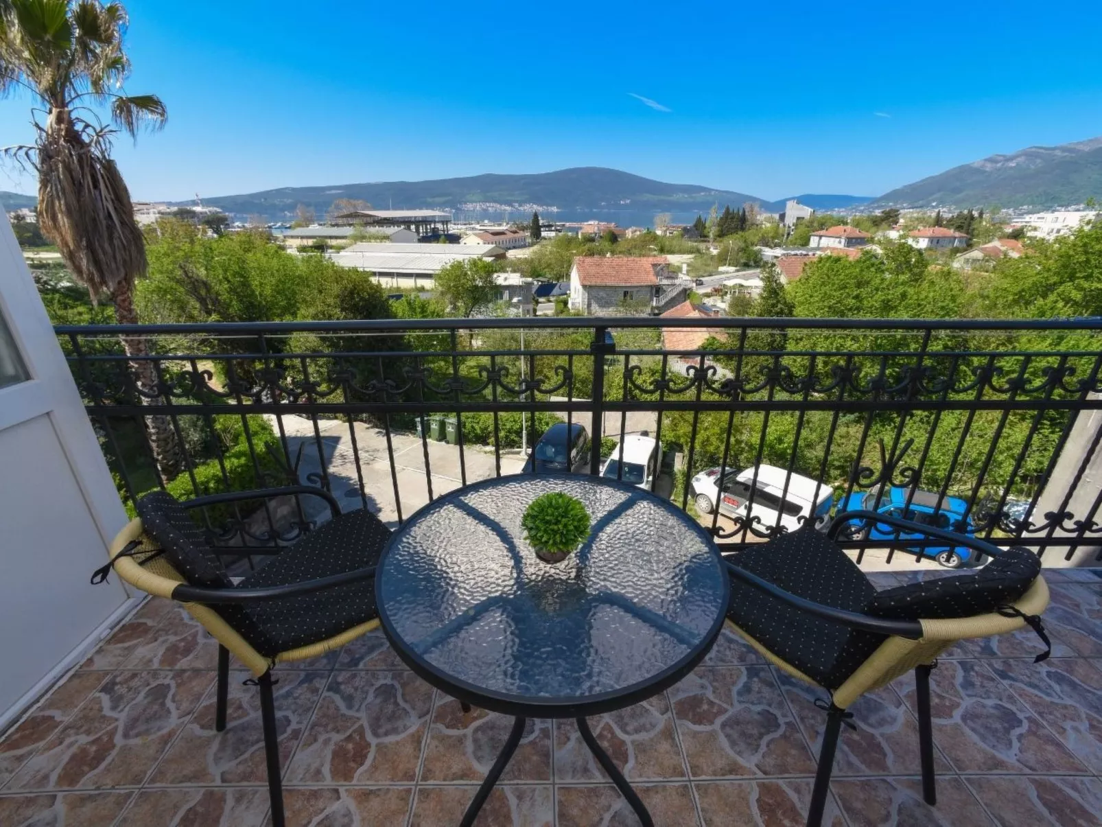 Studio mit Balkon-Buiten