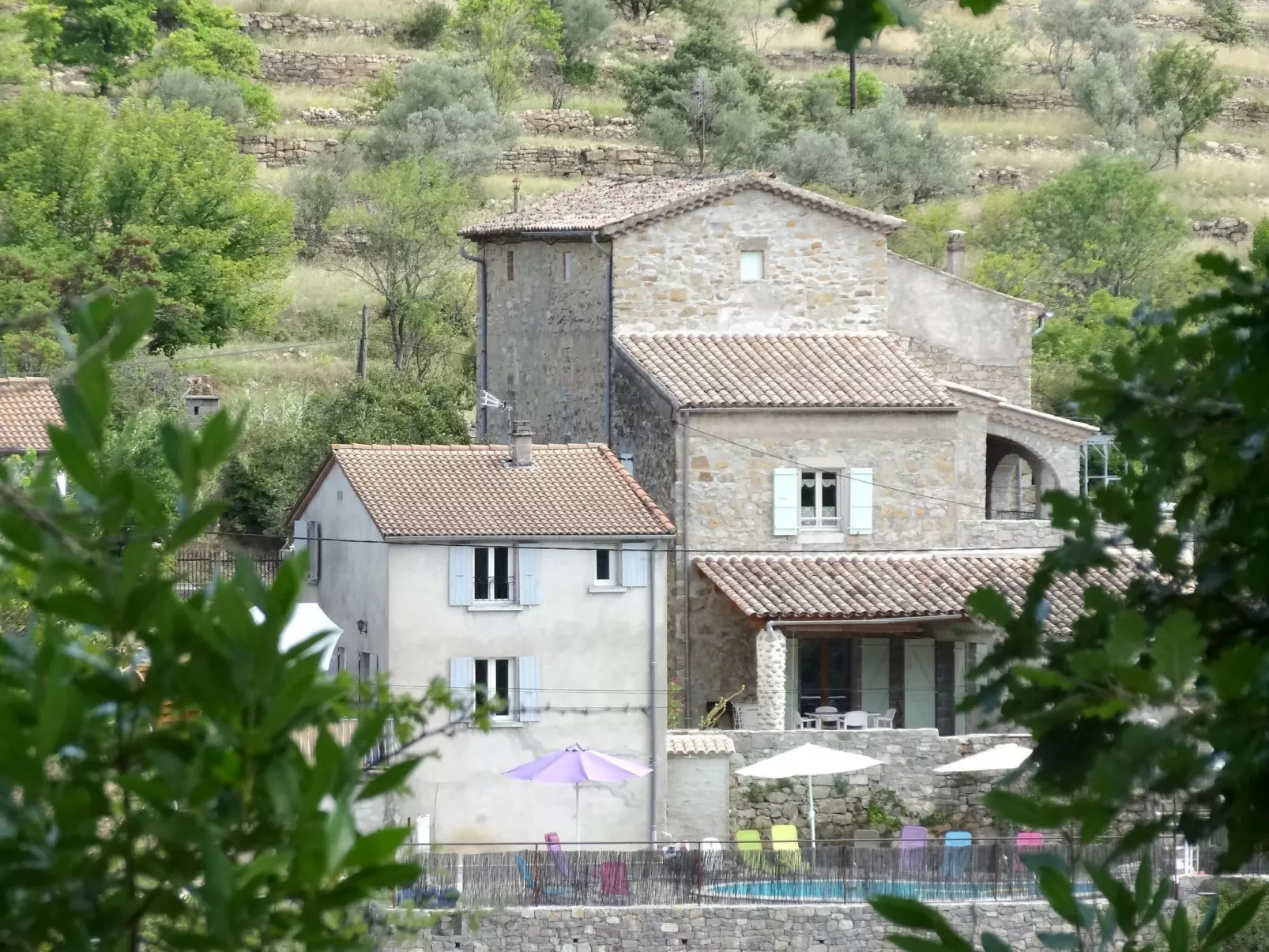 "La Source" mit Pool-Buiten