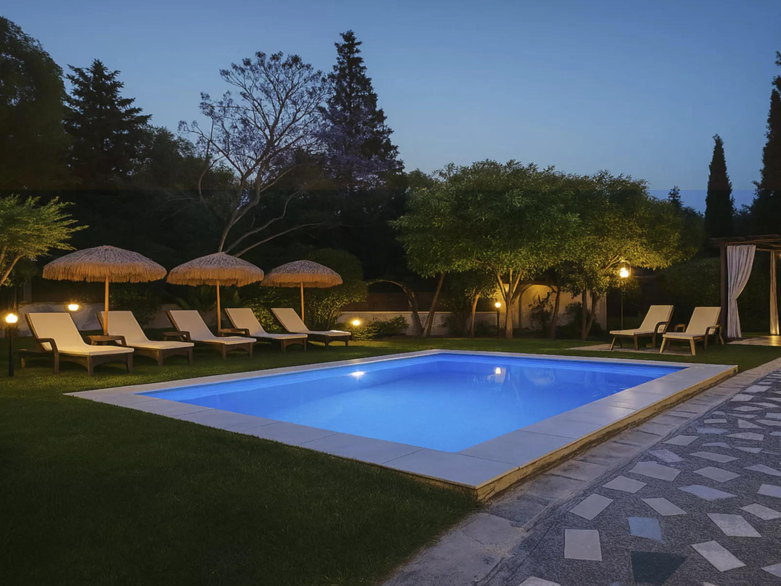 Villa Kleines Paradies-Buiten