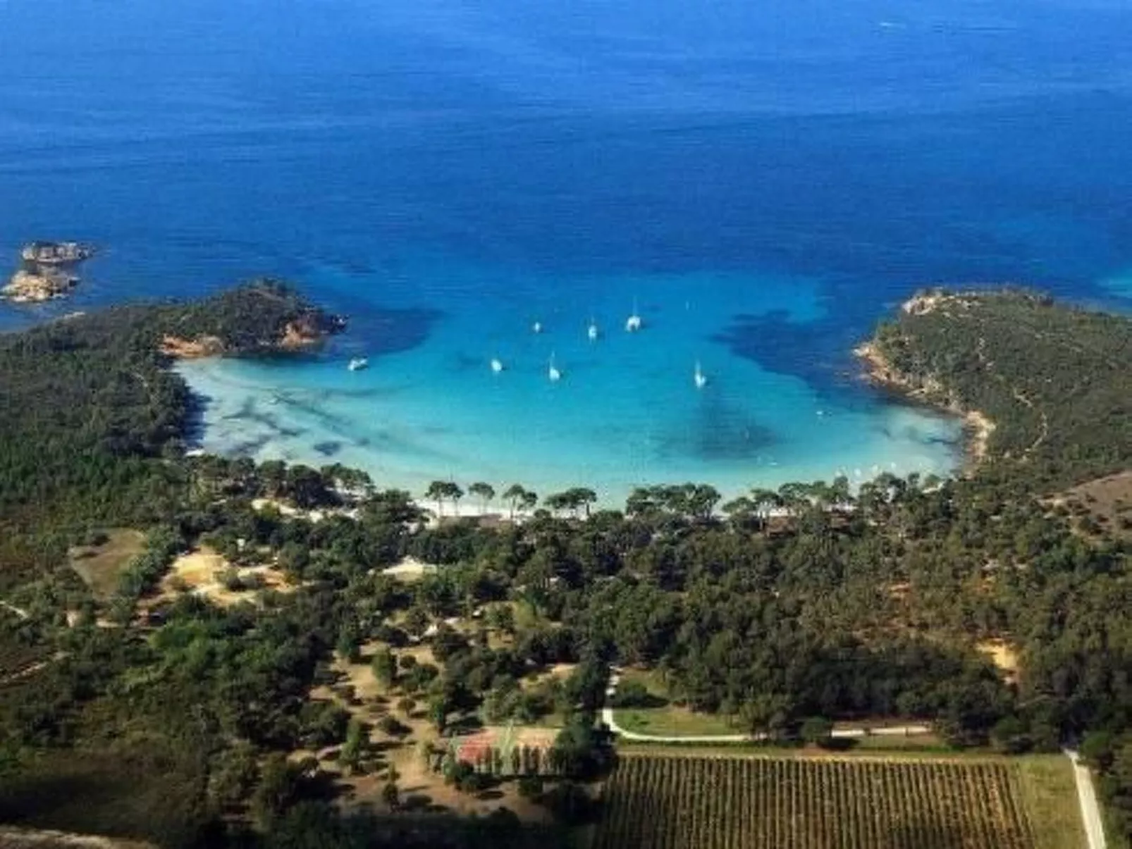 Villa La petite Moujonne in Le Lavandou-Buiten