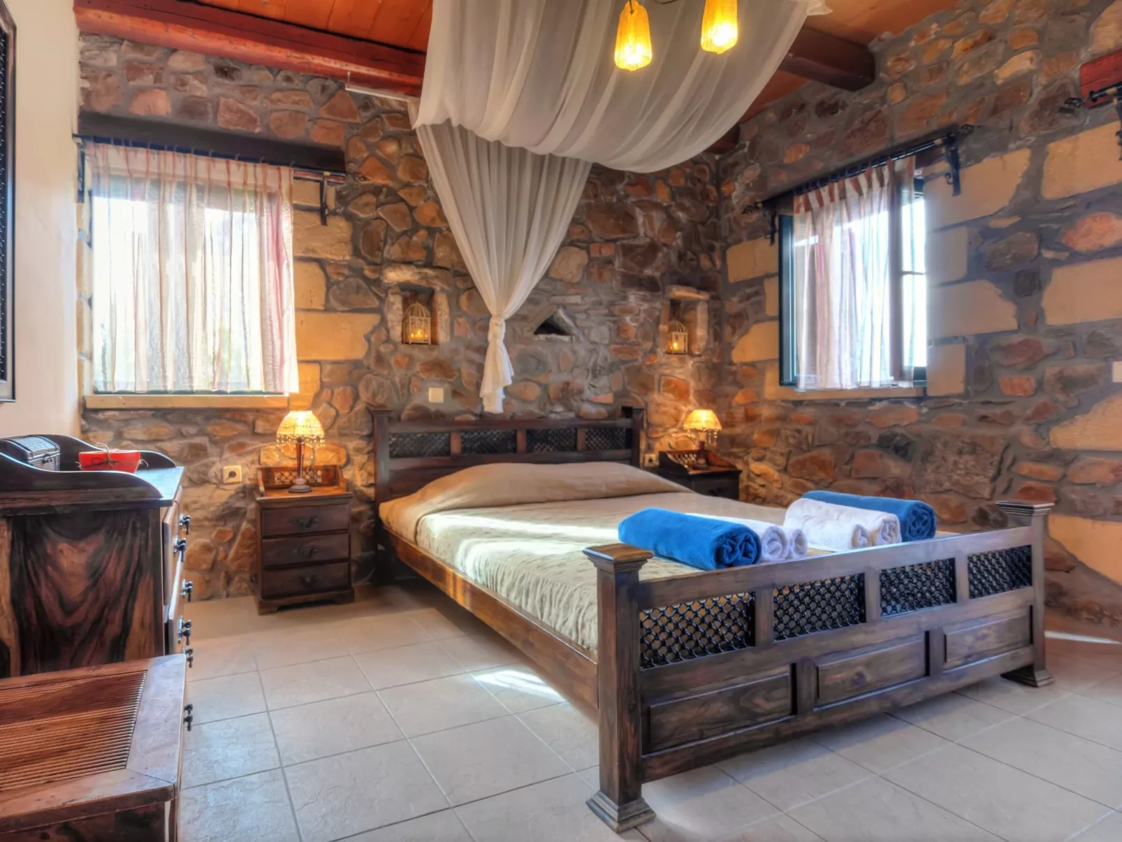 Atemberaubende Aussicht in der Villa bei Elafonissi-Binnen