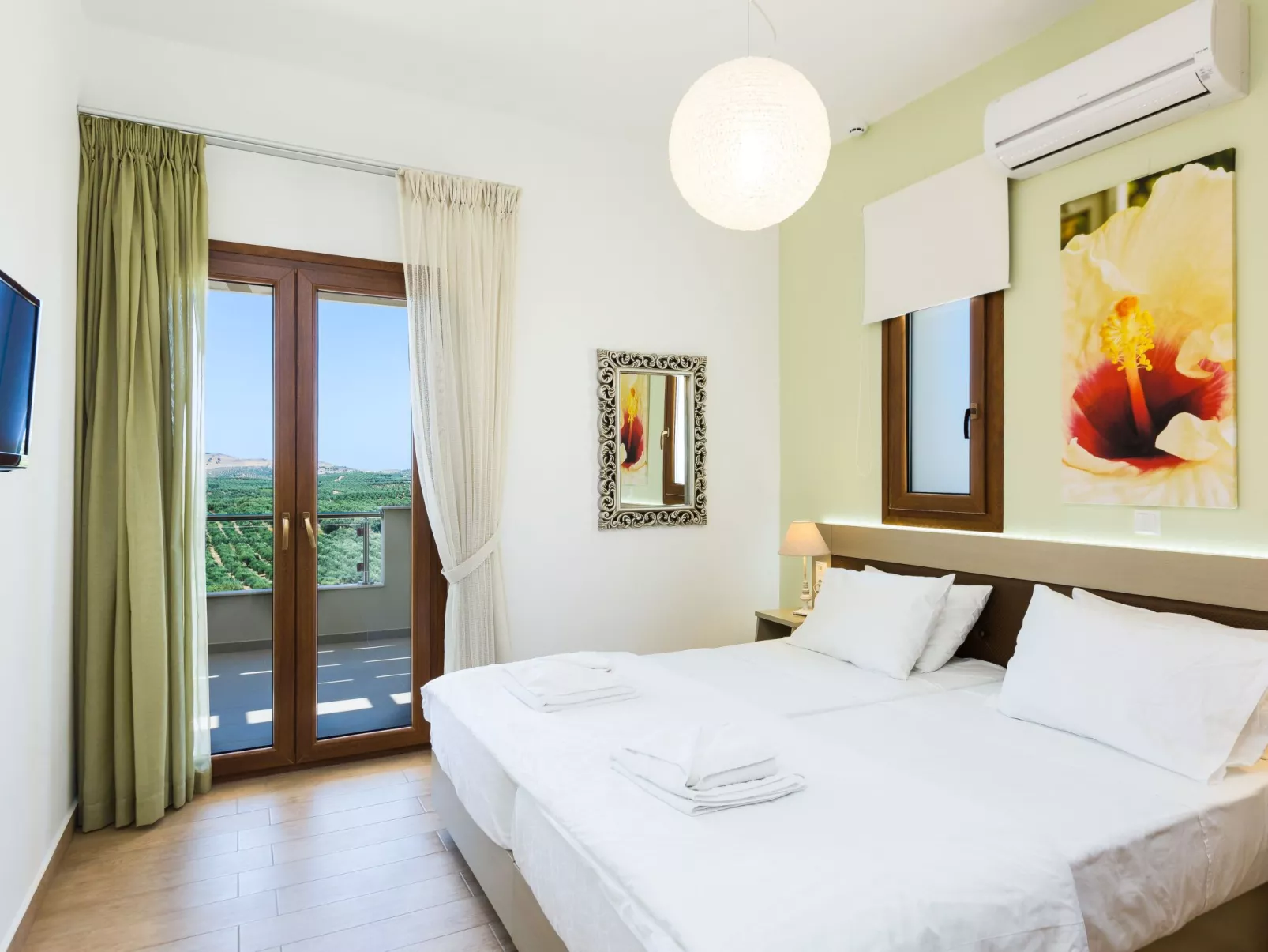 Villa "Kampos" mit eigenem Pool-Binnen