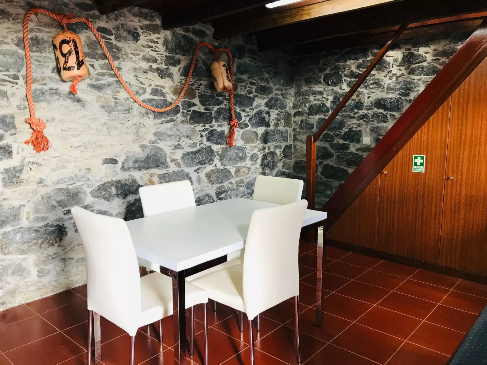 Casa Lugar da Ribeira mit Dachterrasse-Binnen