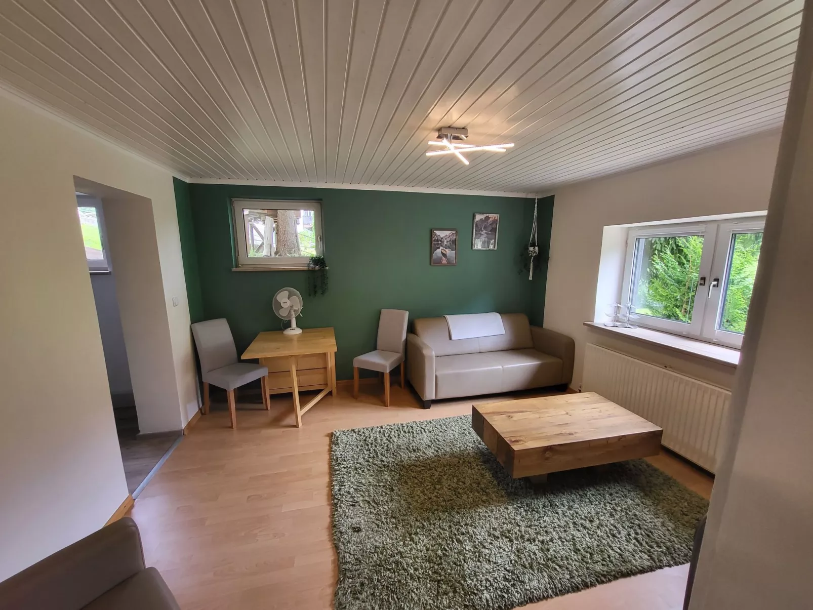 Souterrainwohnung für zwei Personen mit Bergblick-Binnen