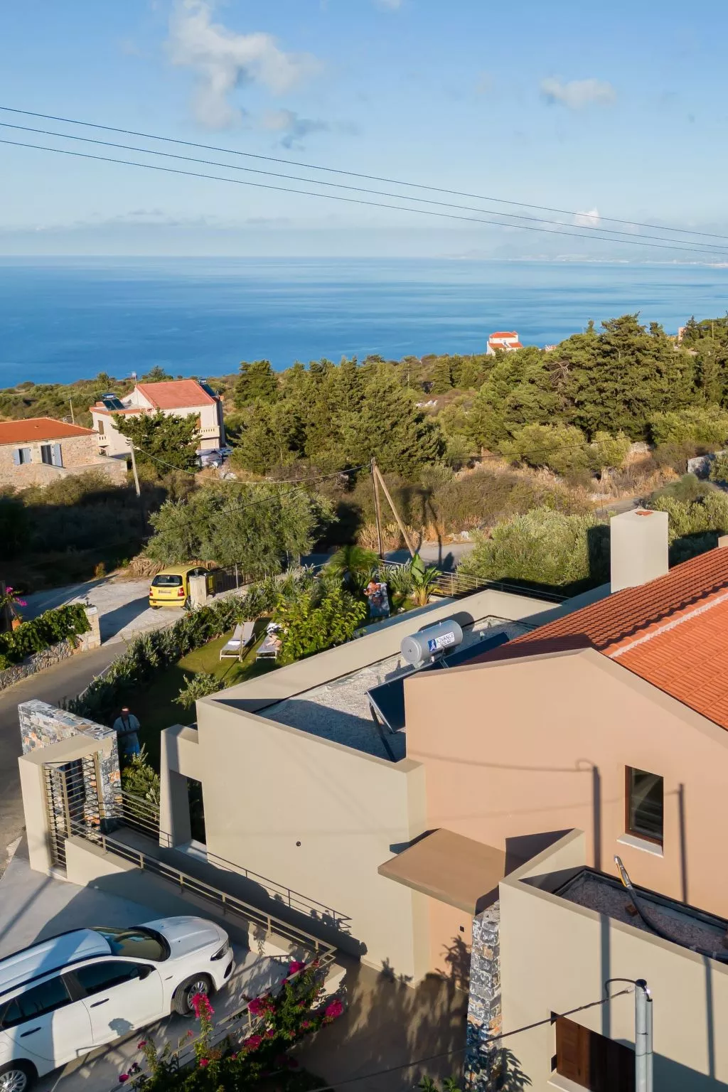 Villa Fos - Privater Pool, Eleganz und Meerblick-Buiten