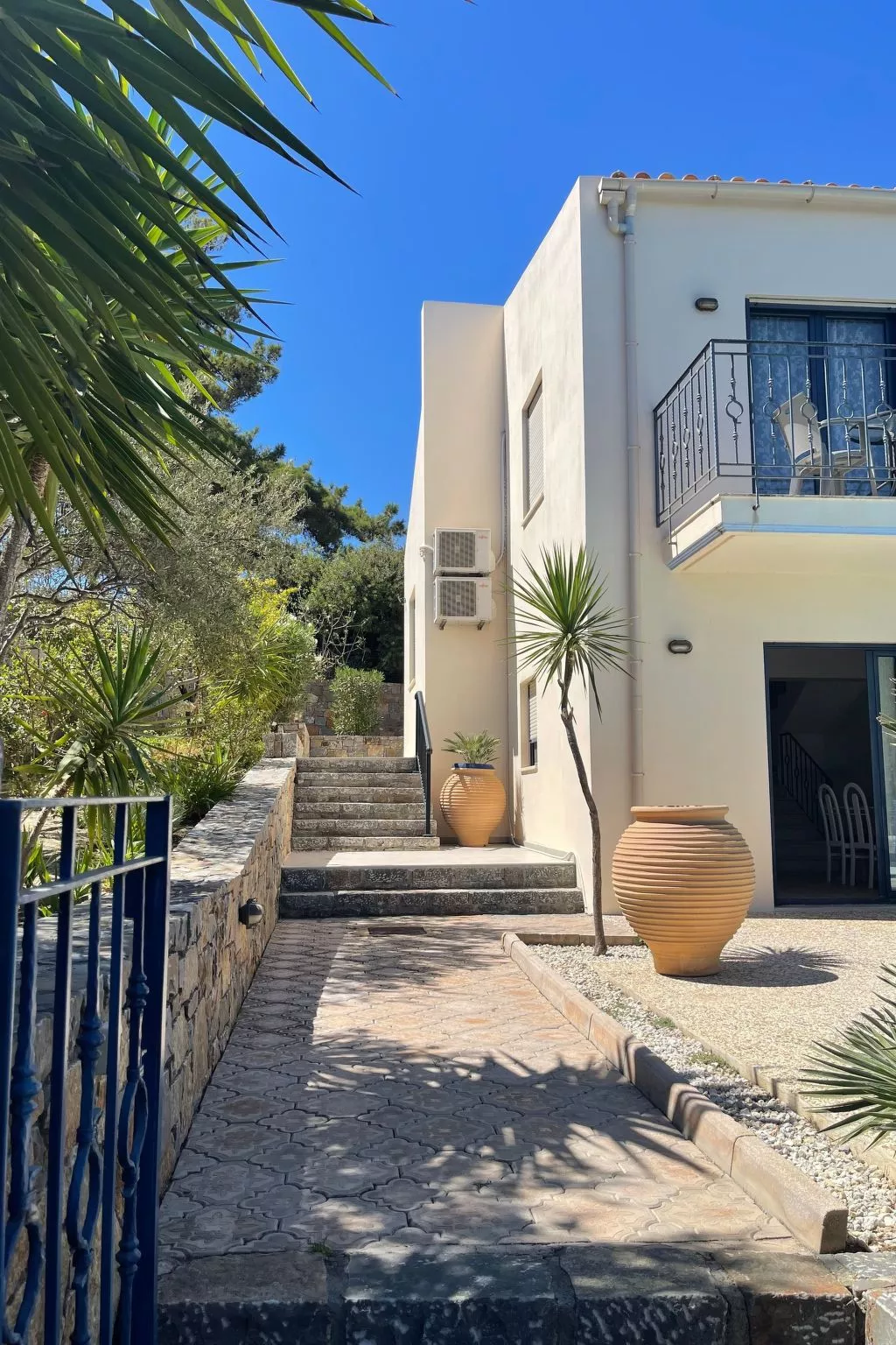 Nefeli Blue Villa in altem Olivenhain, Meerblick-Buiten