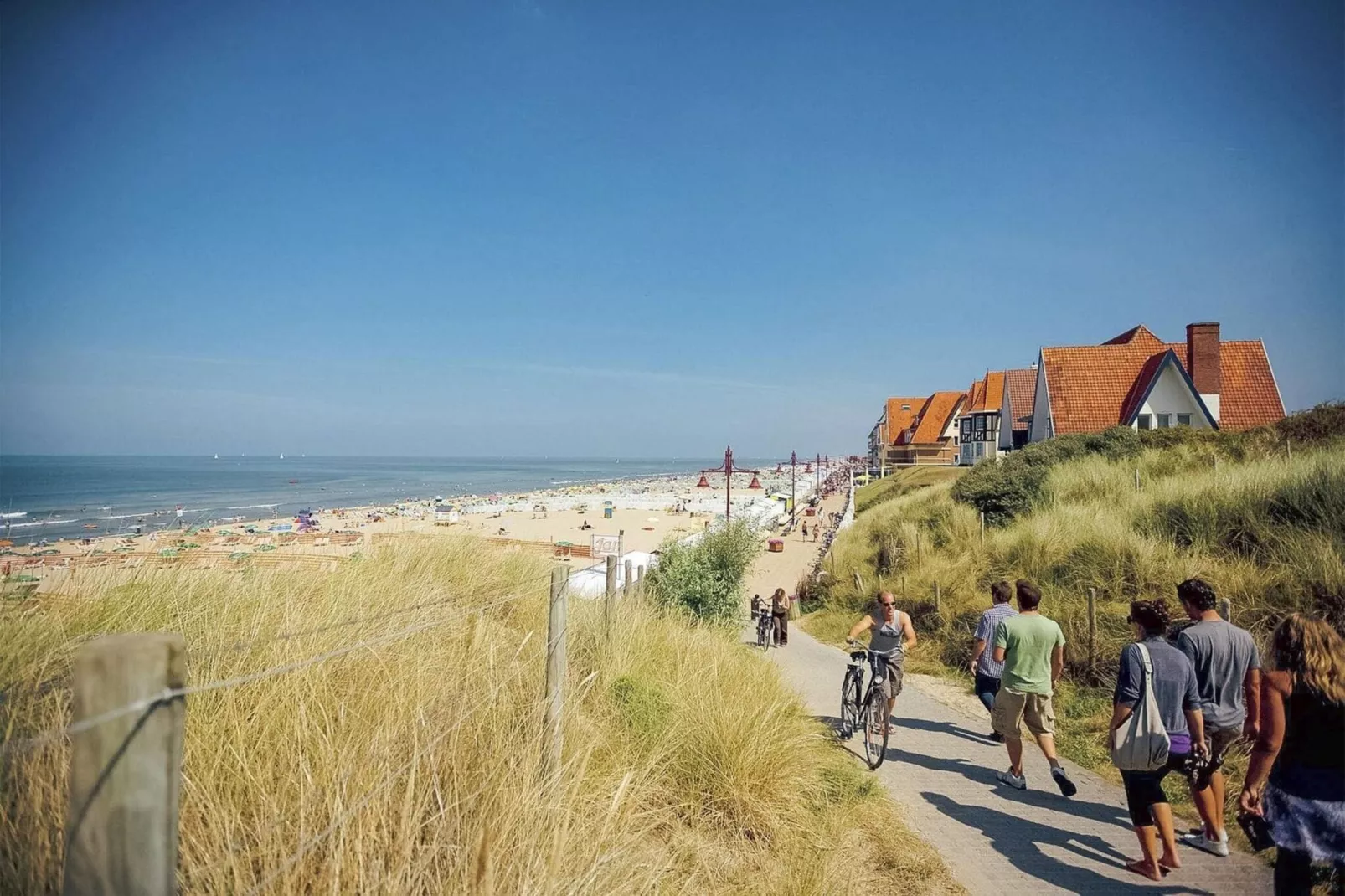 Les Dunes 0301-Gebieden zomer 5km