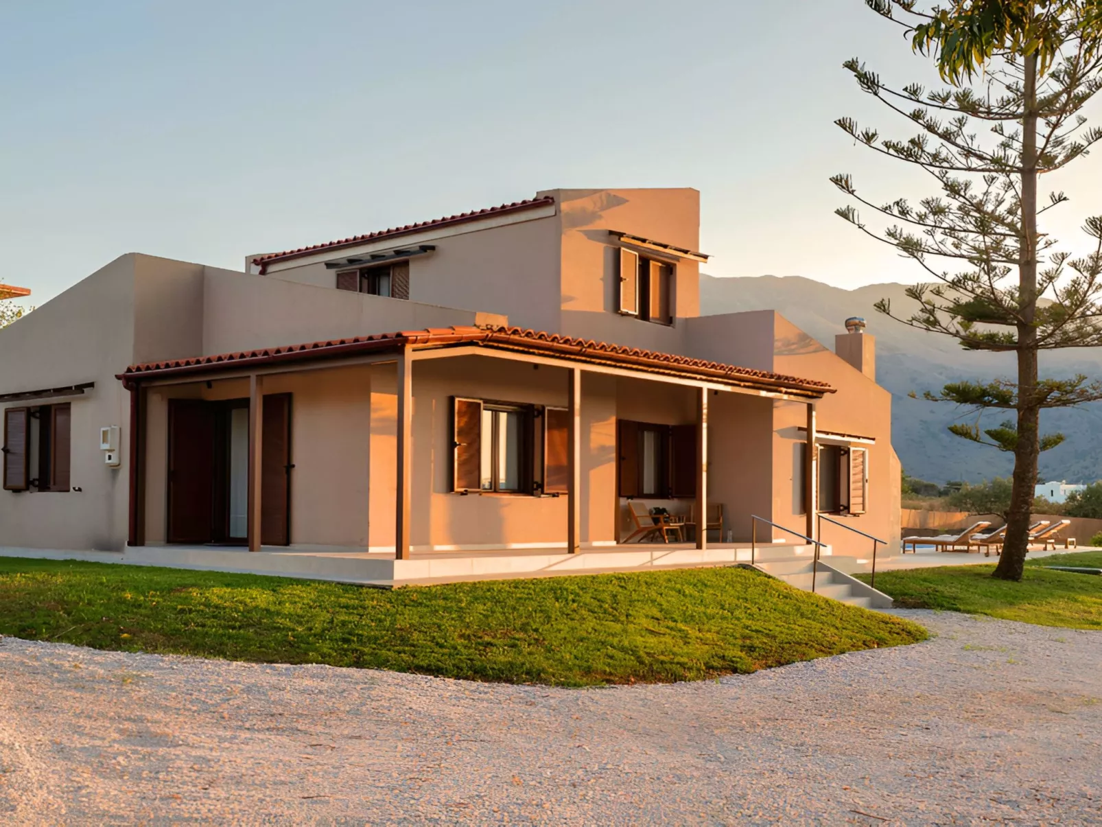 "Vegghera Villa" mit Bergblick-Buiten