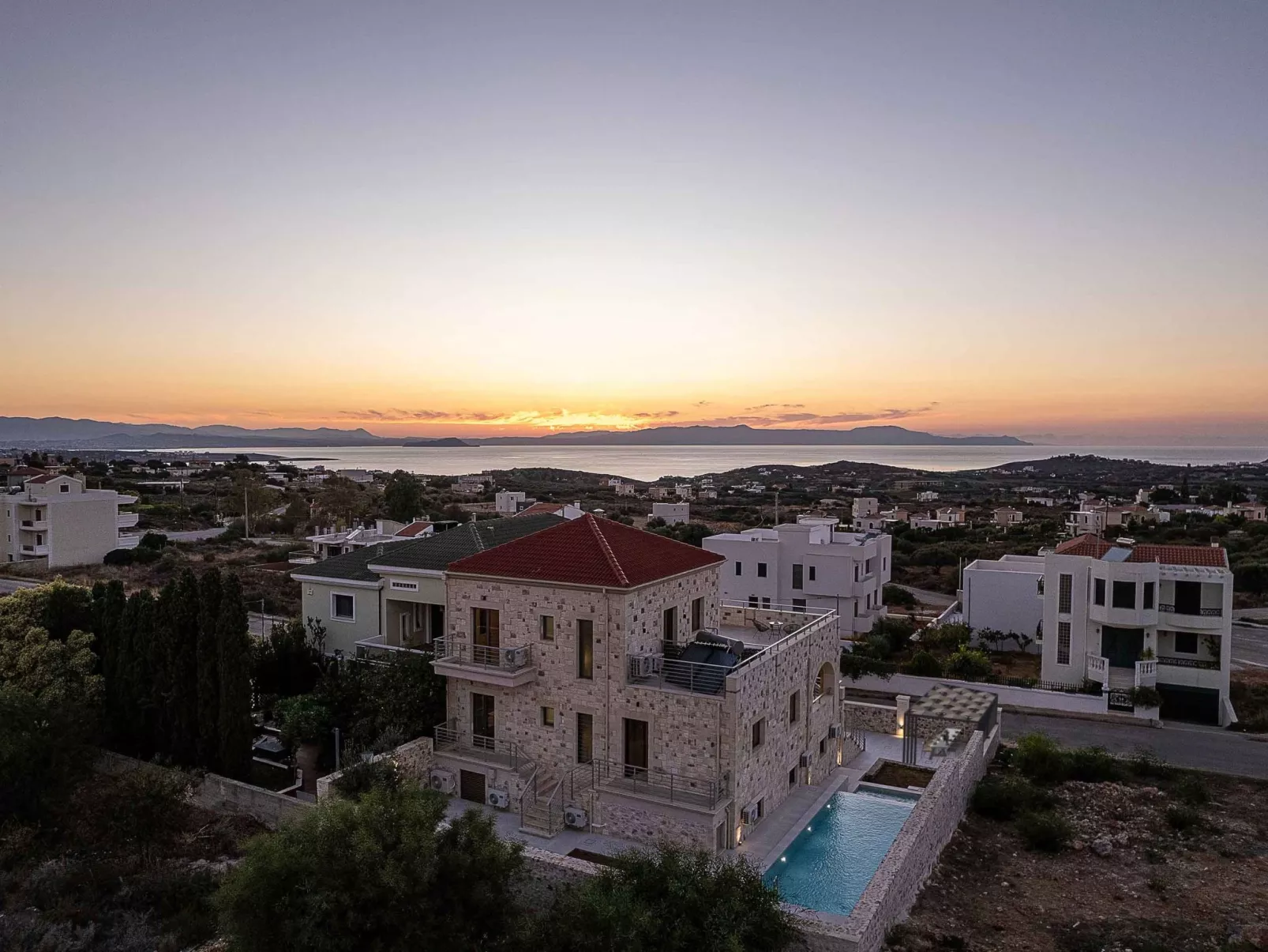 Luminus Arcus - Moderne Villa mit privatem Pool-Buiten