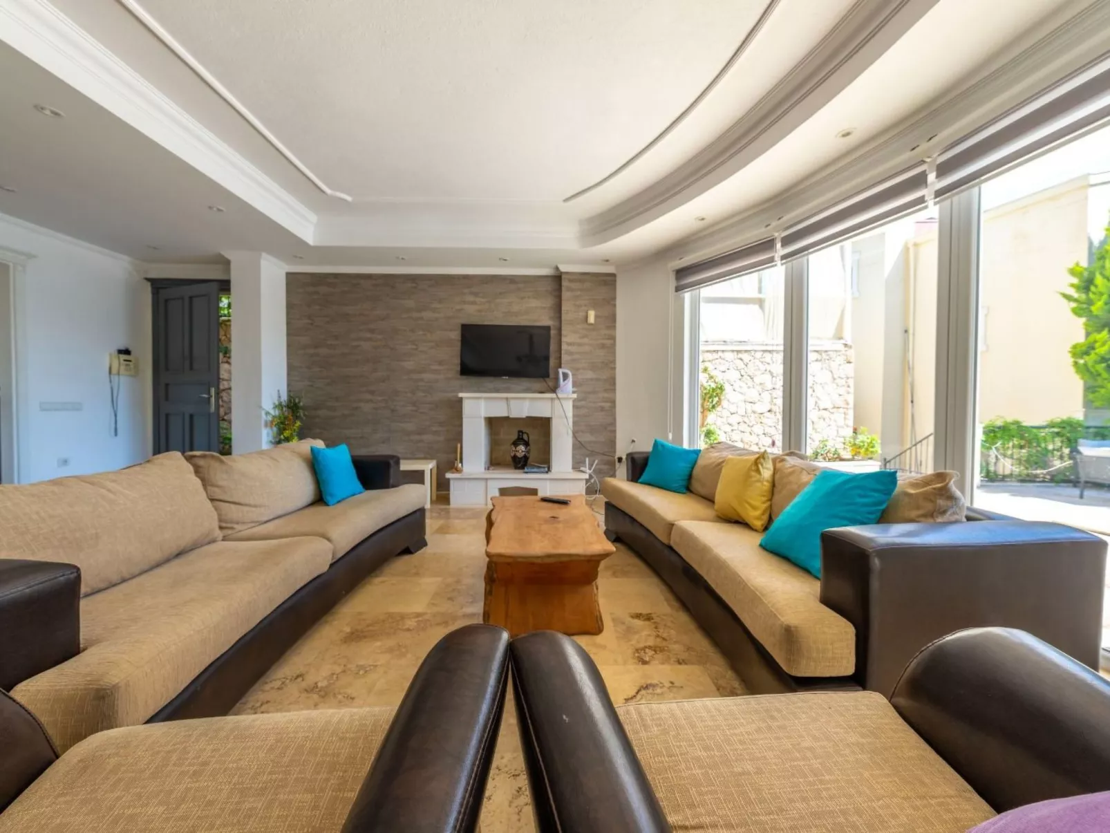 Steinhaus Villa direkt im Zentrum von Kalkan-Binnen