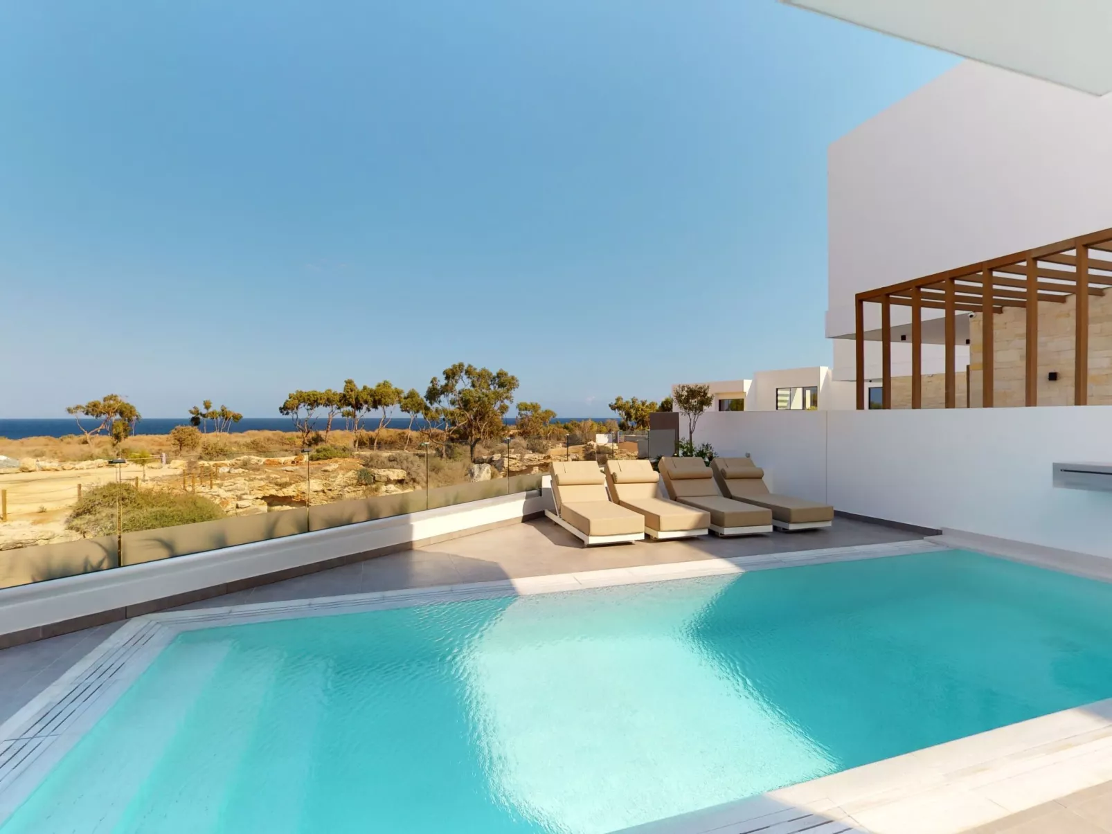 Periyiali Resort - Meerblick Villa Polymnia -22-Buiten