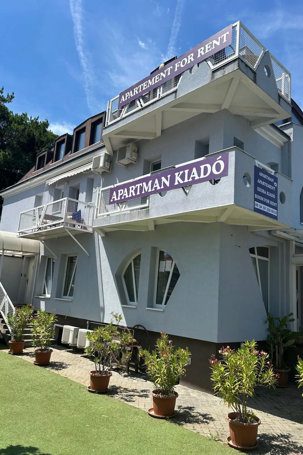 Caesar Apartment mit Terrasse, nahe dem Balaton-Buiten