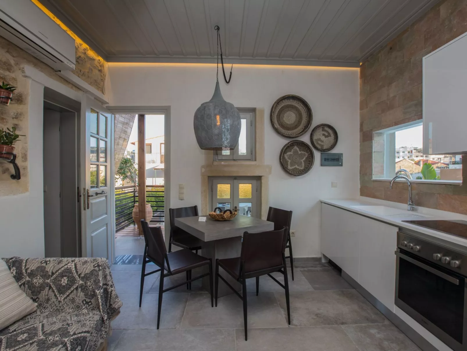 Mit Privatpool für 4 Personen ca. 85 m&sup2; in Rethymnon, Kreta (Nordküste Kre-Binnen