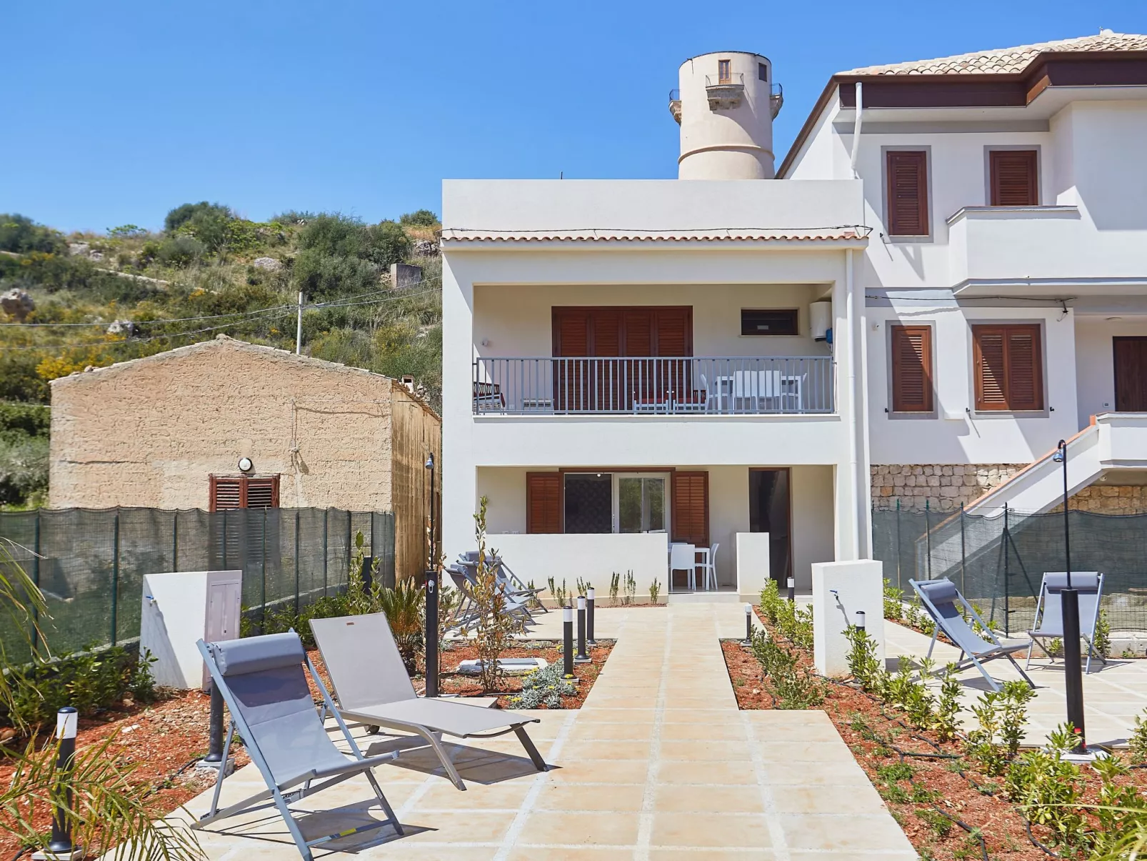 Grüne Wohnung 1 Stockwerk-Binnen