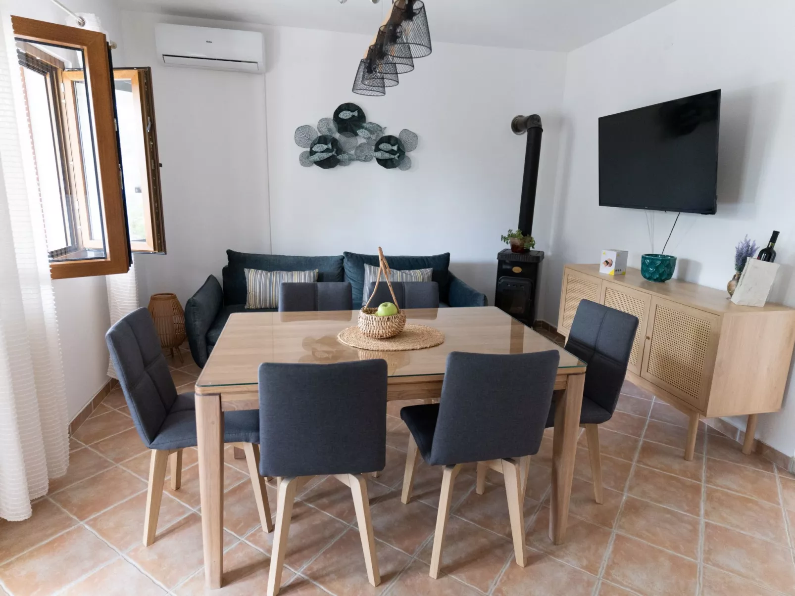 Ferienvilla "Casa Korina" mit eigenem Pool-Binnen