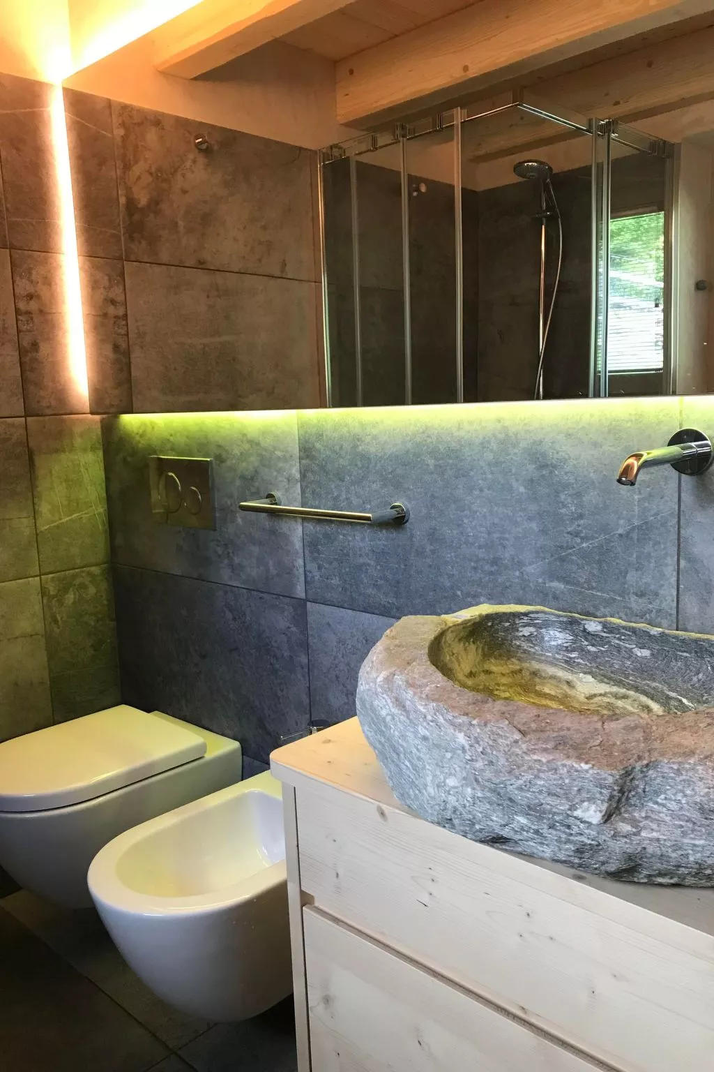 Chalet 'Casa al Pozzo' mit Bergblick-Binnen