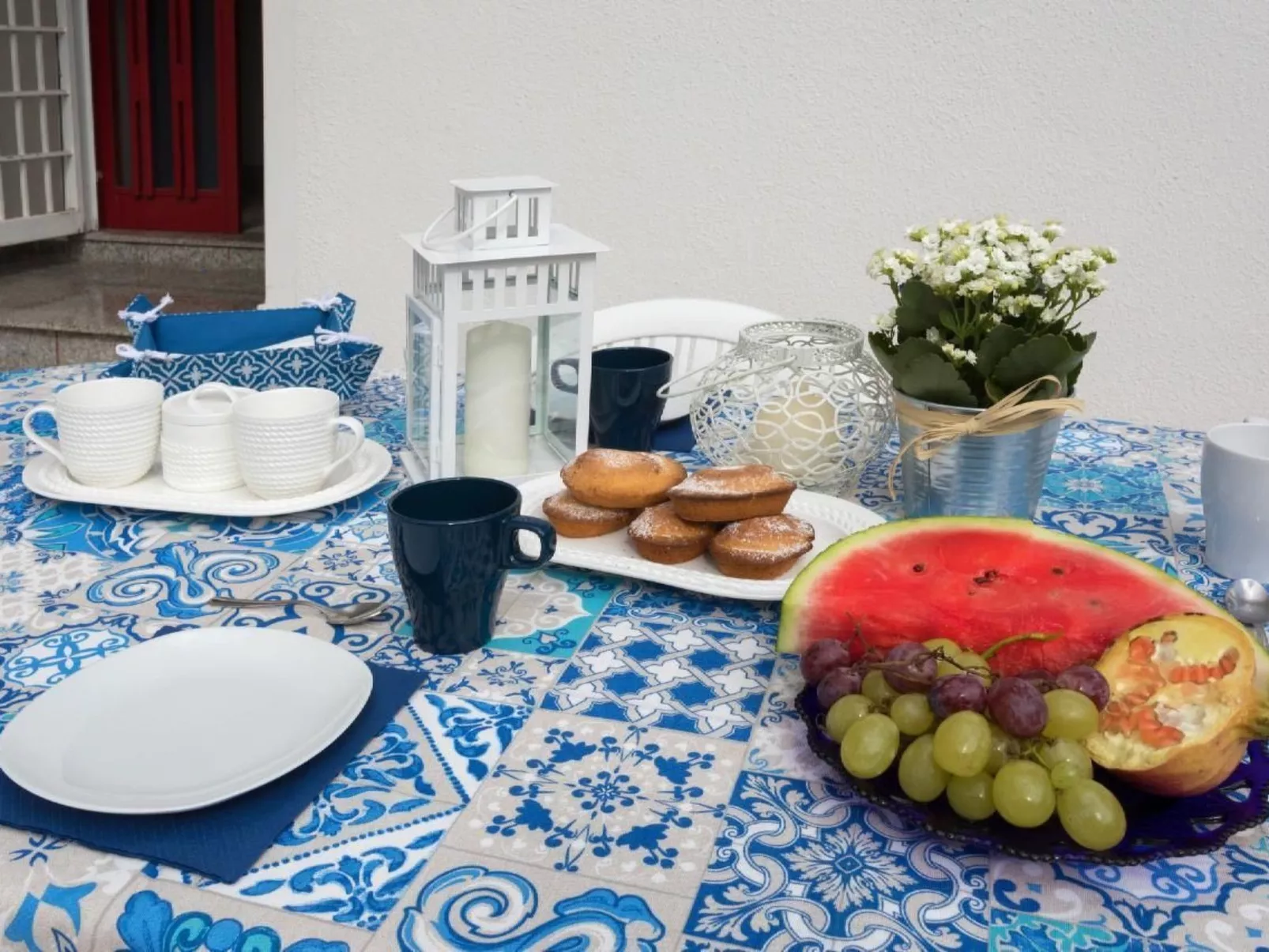 Wohnung in Capilungo mit Grill, Terrasse und Garten-Buiten