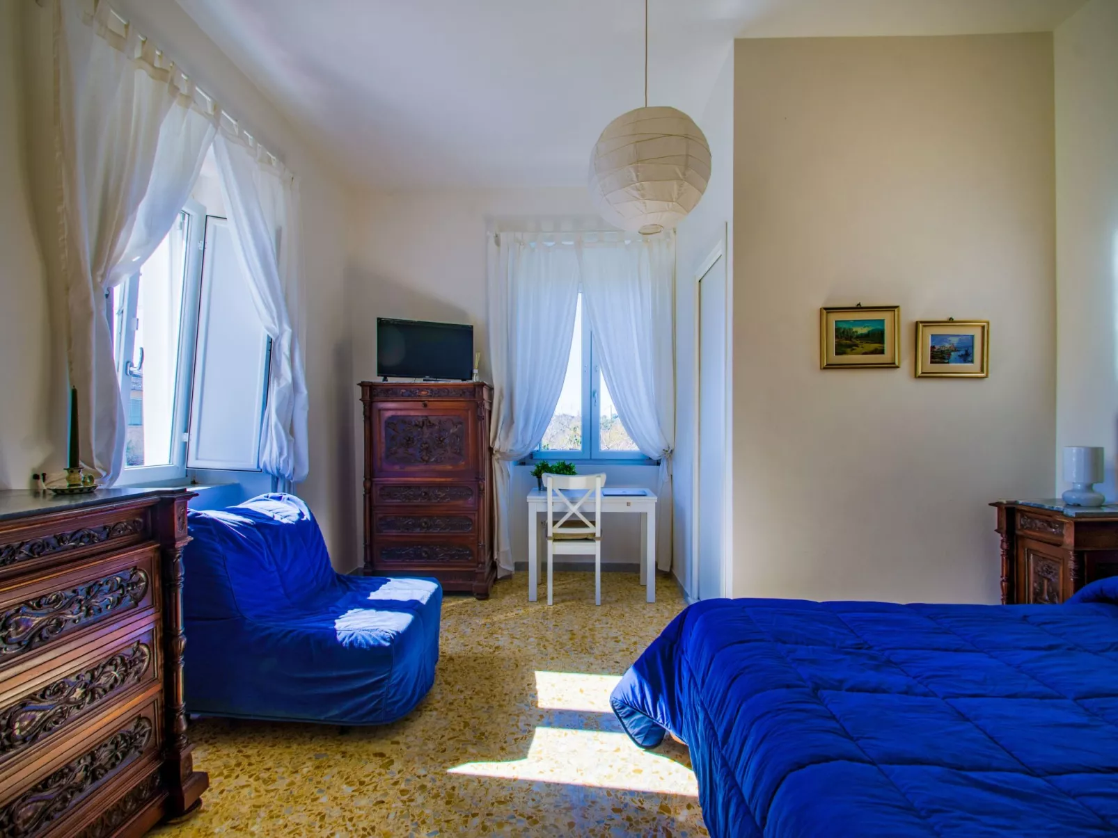 Il Mulino - Zweizimmerwohnung im Zentrum von Ceraso mit Kochnische, bis zu 3 Pe-Binnen