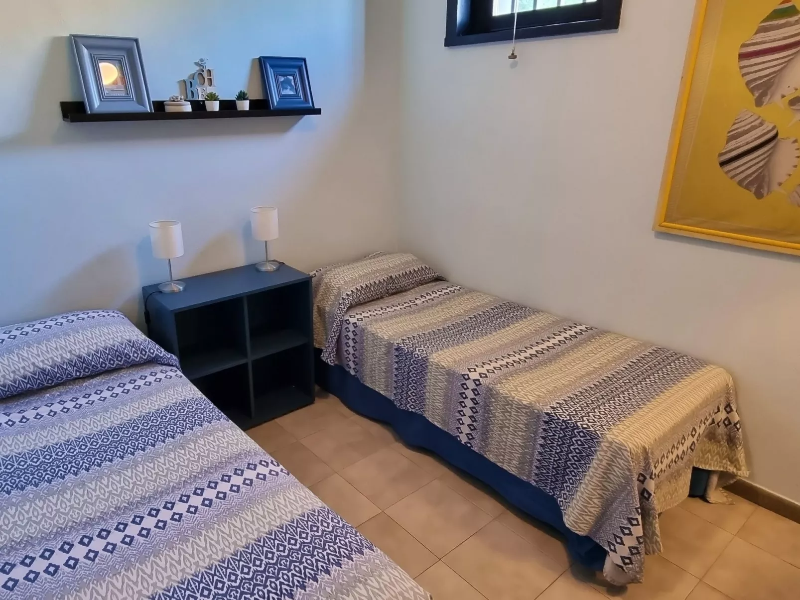 Mit Wasserblick-Binnen