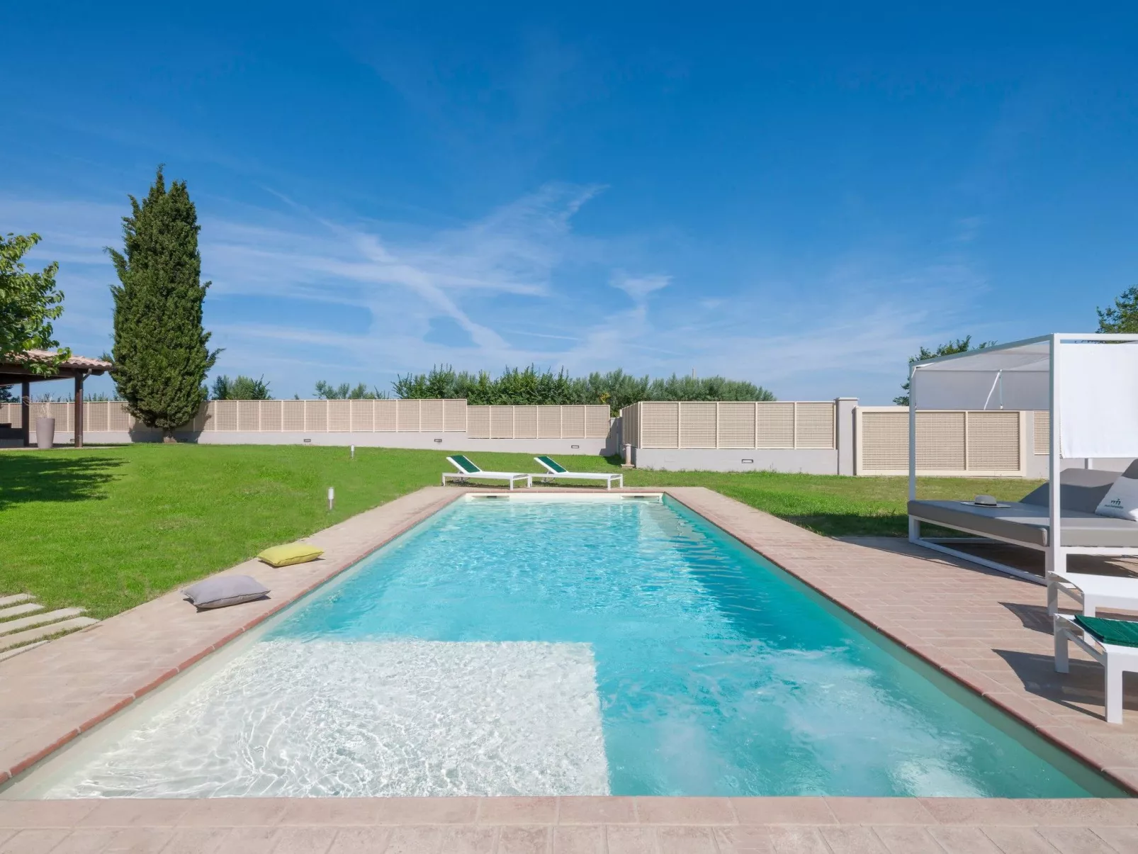 Villa Traiani, Marken Urlaub, privater Pool-Binnen