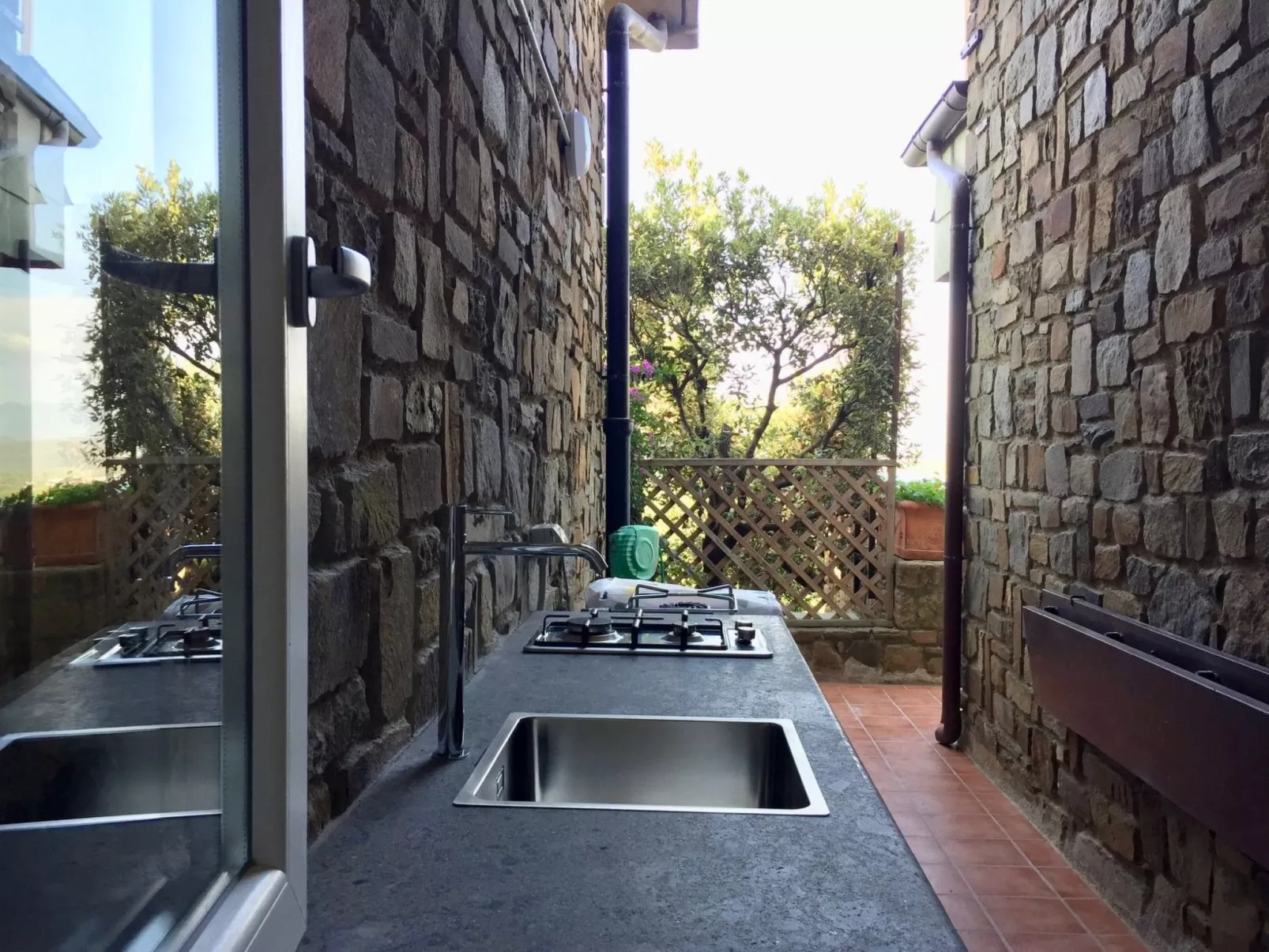 Wohnung in Punta Ala mit Großer Terrasse-Buiten