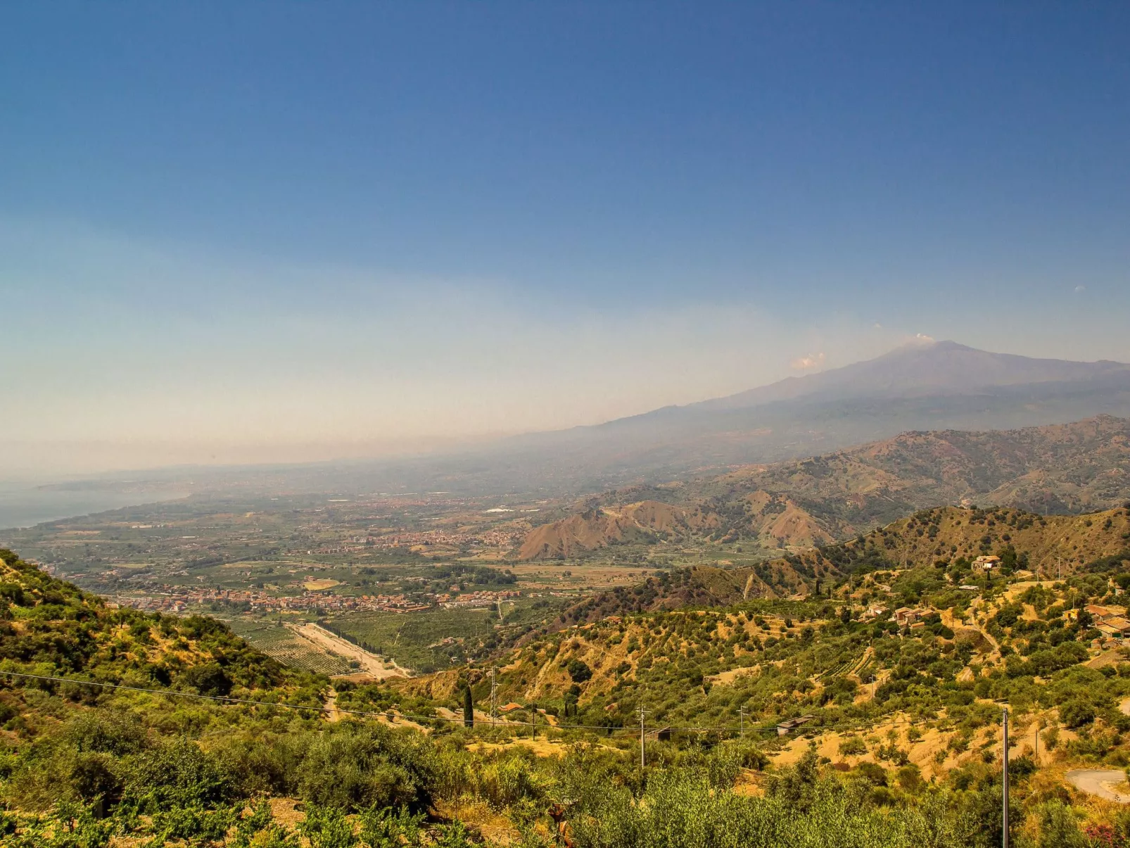 In Castelmola mit Privatem Pool-Binnen