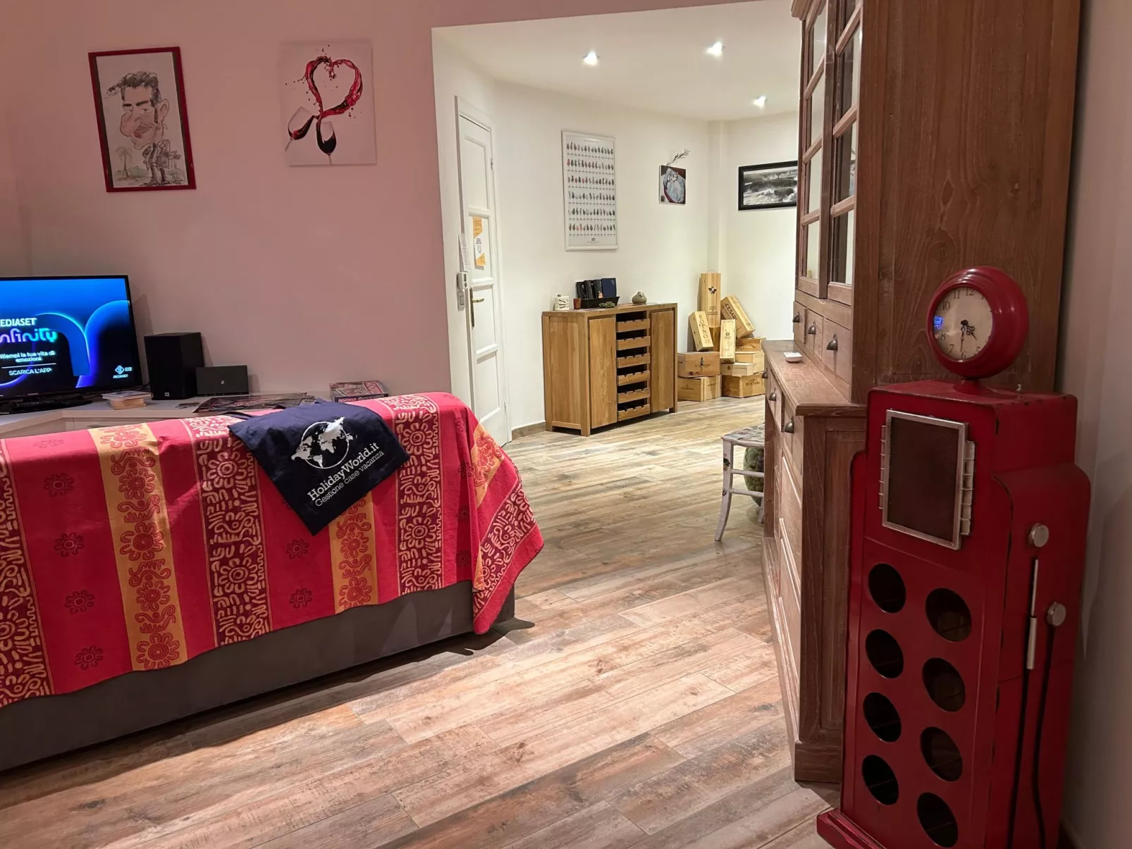 Weinhaus bei Holiday World-Binnen