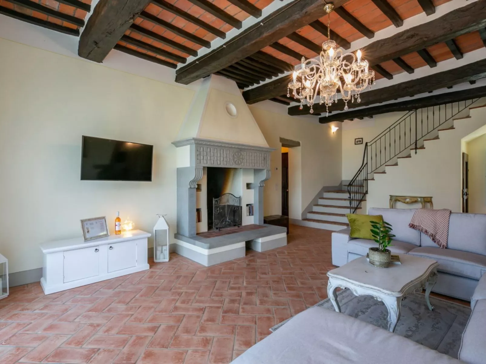 Elegante Villa mit privatem Pool in der Nähe von Cortona-Binnen