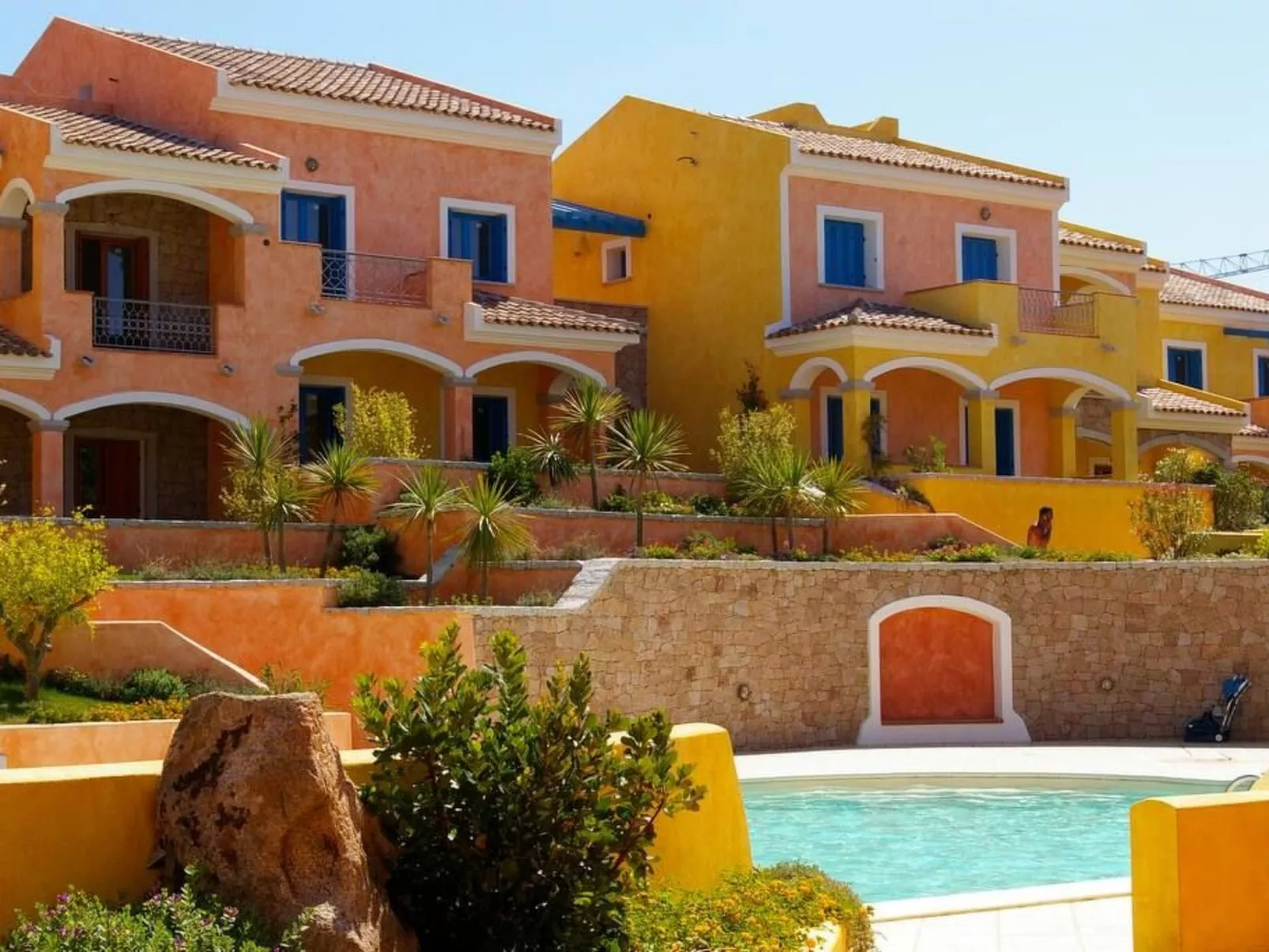 Wohnung 'Zodiac 21' mit Schwimmbad-Buiten