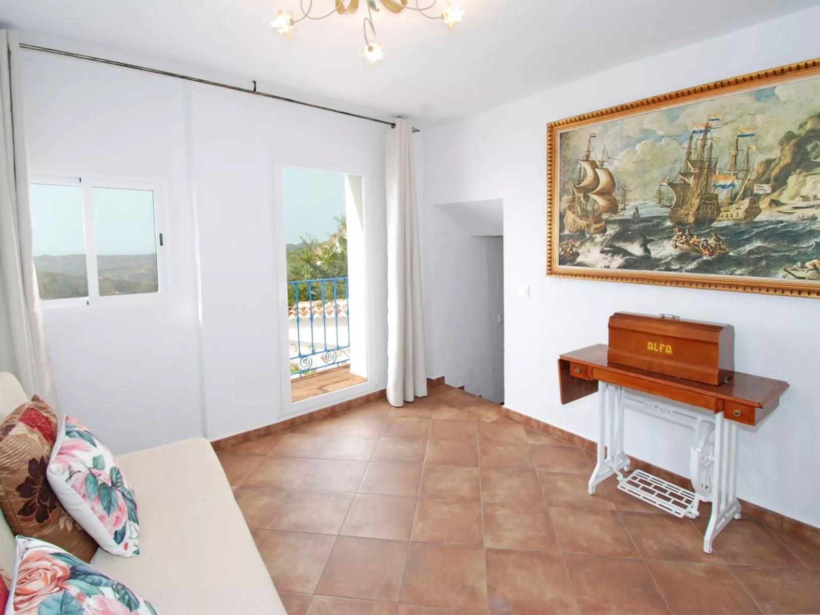 In Comares mit Offenem Kamin-Binnen